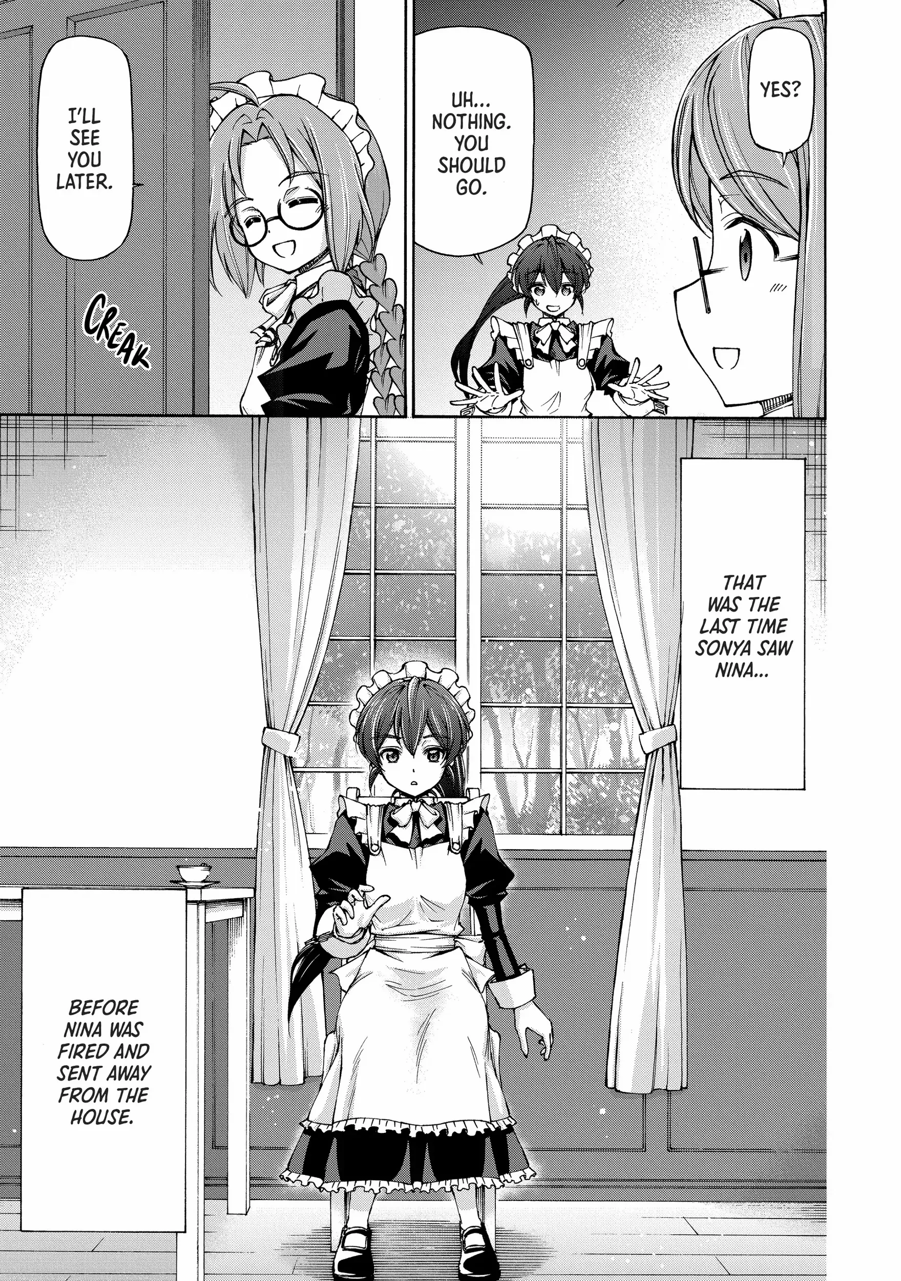 Maid Nara Touzen Desu. ~Nureginu Wo Kiserareta Bannou Maid-San Wa Tabi Ni Deru Koto Ni Shimashita.~ Chapter 11 page 12