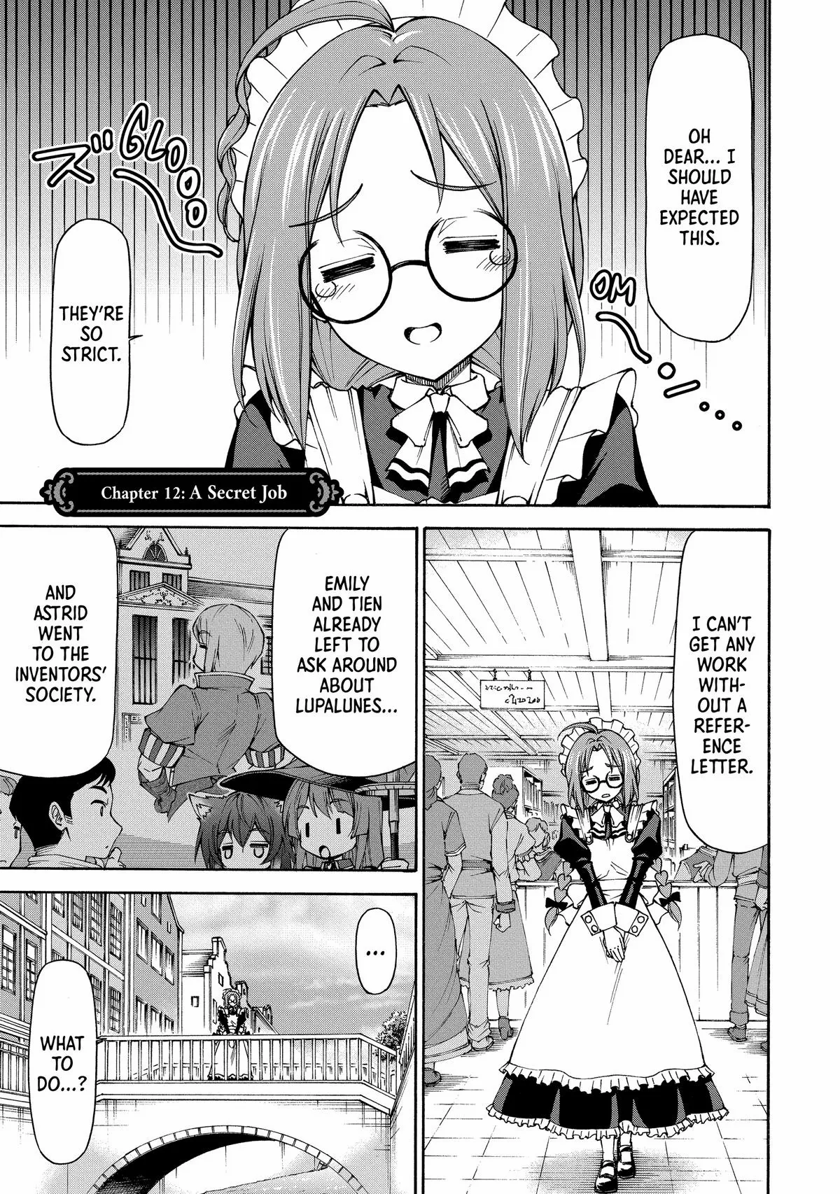 Maid Nara Touzen Desu. ~Nureginu Wo Kiserareta Bannou Maid-San Wa Tabi Ni Deru Koto Ni Shimashita.~ Chapter 12 page 4