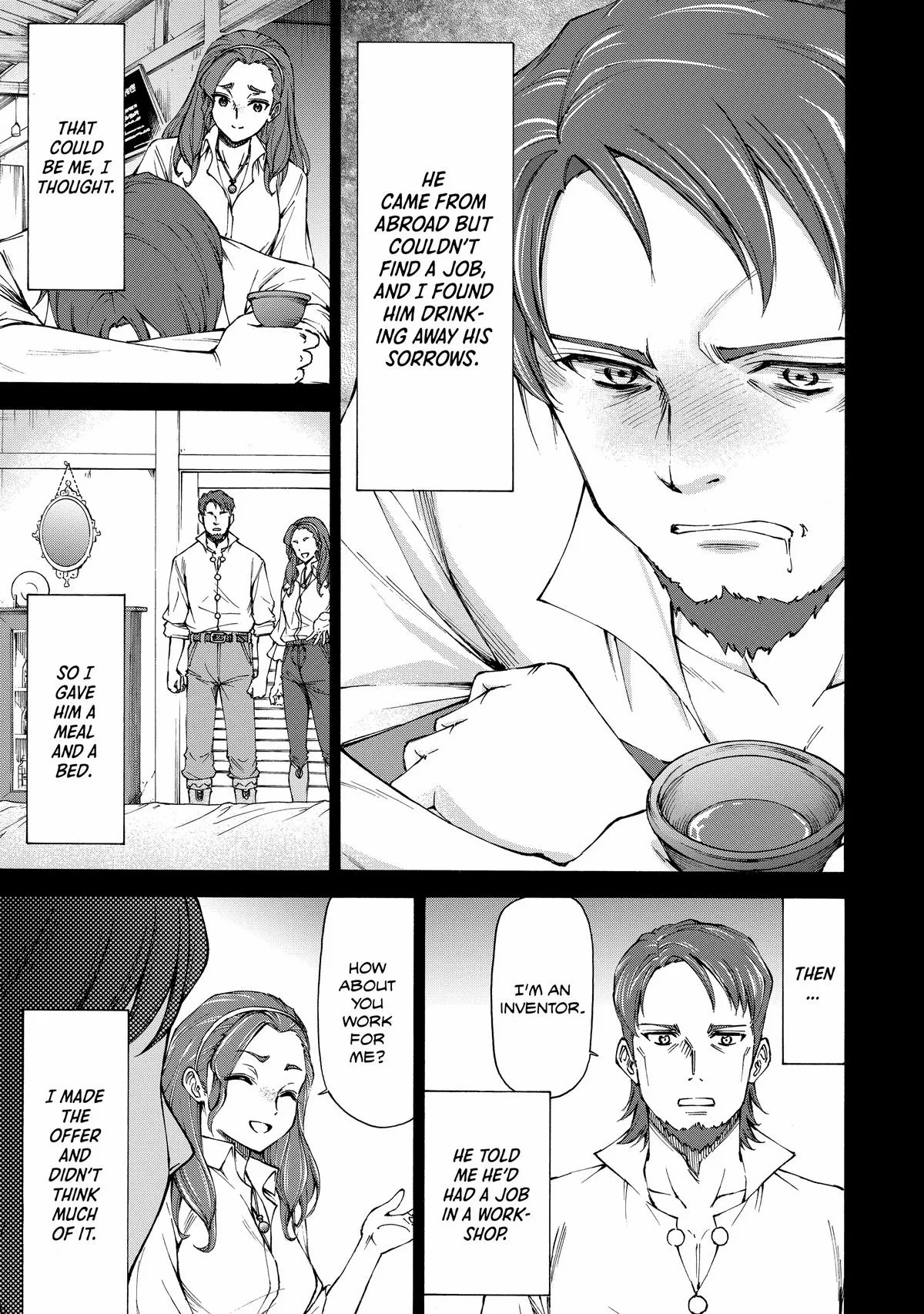 Maid Nara Touzen Desu. ~Nureginu Wo Kiserareta Bannou Maid-San Wa Tabi Ni Deru Koto Ni Shimashita.~ Chapter 12 page 28