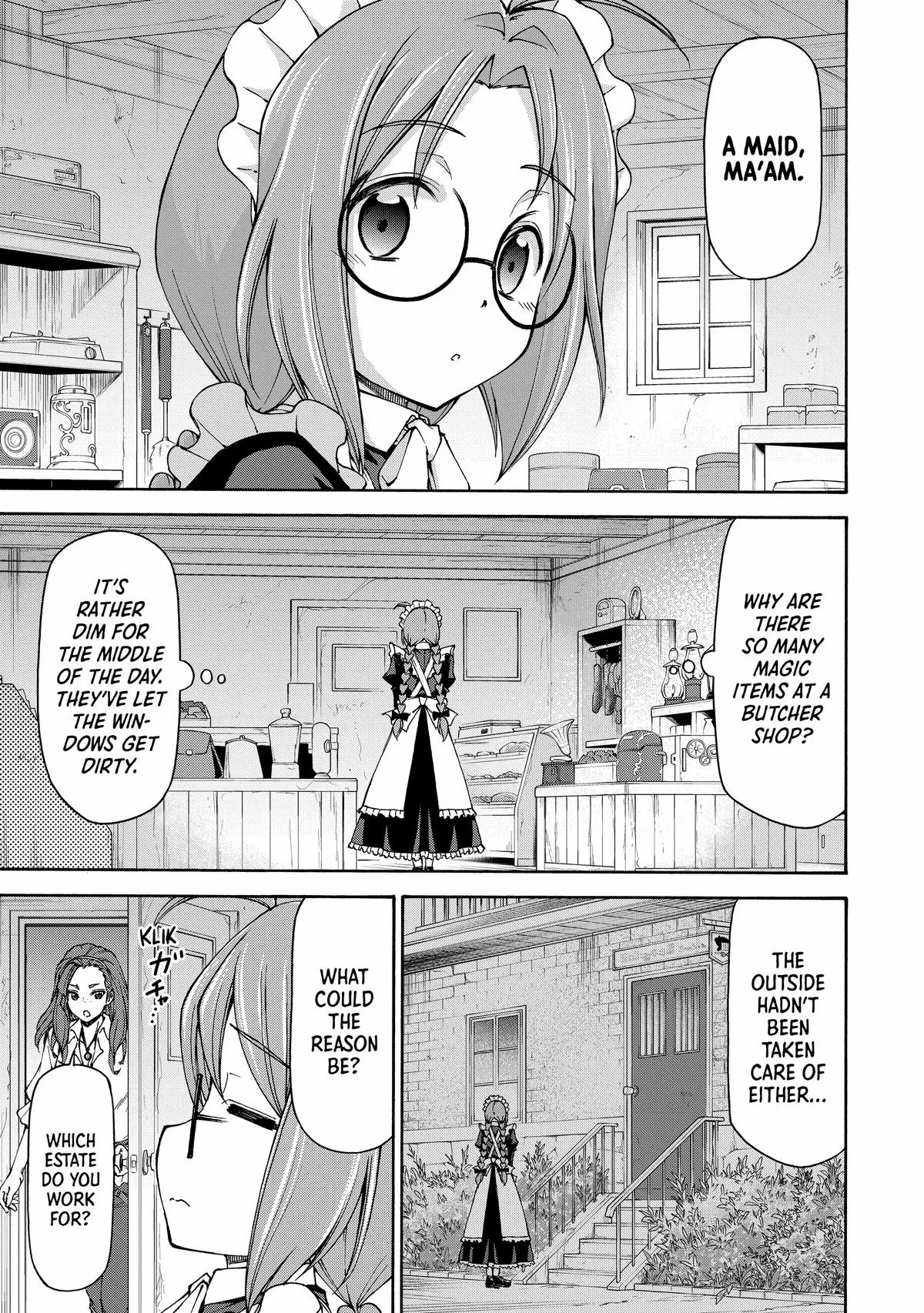 Maid Nara Touzen Desu. ~Nureginu Wo Kiserareta Bannou Maid-San Wa Tabi Ni Deru Koto Ni Shimashita.~ Chapter 12 page 10