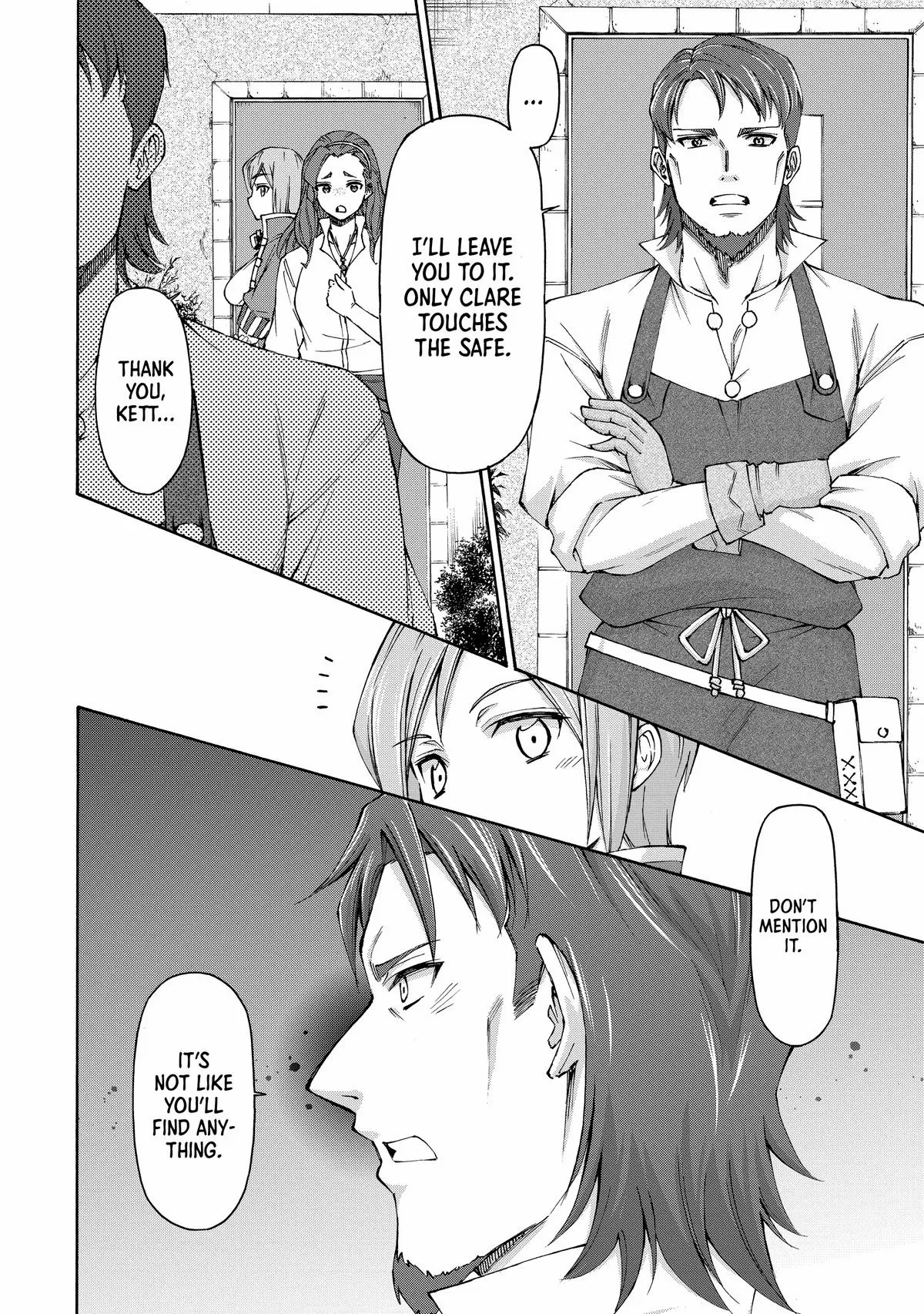 Maid Nara Touzen Desu. ~Nureginu Wo Kiserareta Bannou Maid-San Wa Tabi Ni Deru Koto Ni Shimashita.~ Chapter 12 page 35