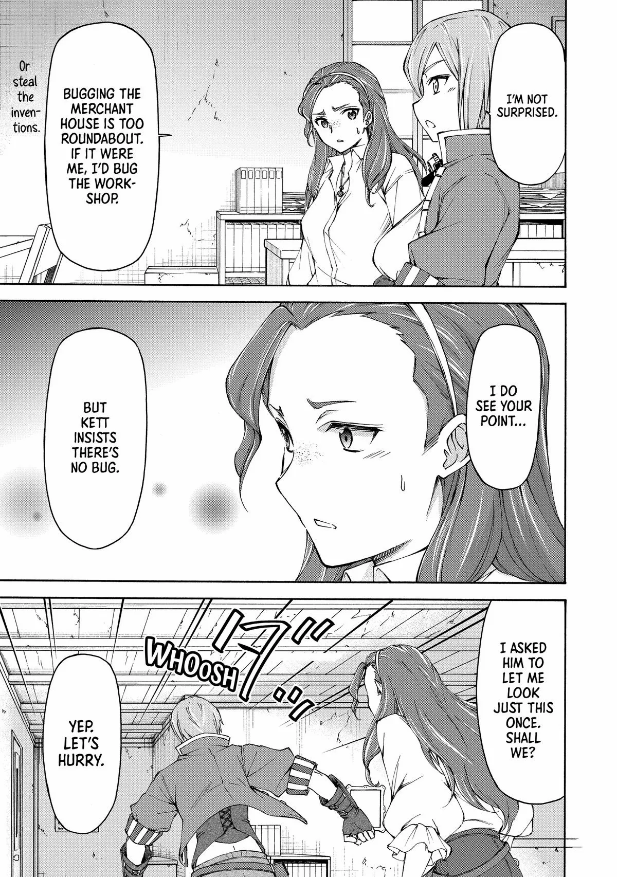 Maid Nara Touzen Desu. ~Nureginu Wo Kiserareta Bannou Maid-San Wa Tabi Ni Deru Koto Ni Shimashita.~ Chapter 12 page 34
