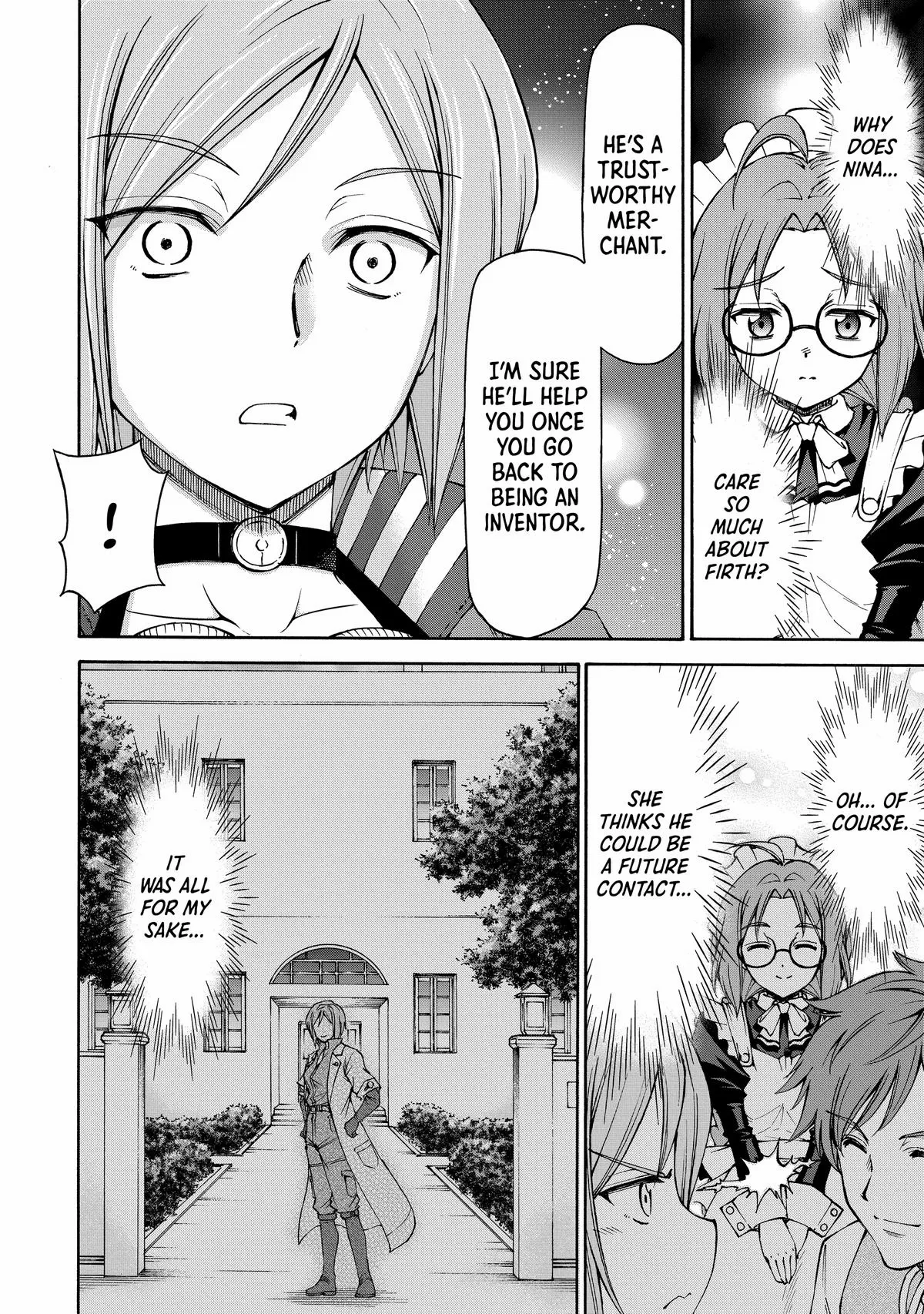 Maid Nara Touzen Desu. ~Nureginu Wo Kiserareta Bannou Maid-San Wa Tabi Ni Deru Koto Ni Shimashita.~ Chapter 14 page 12