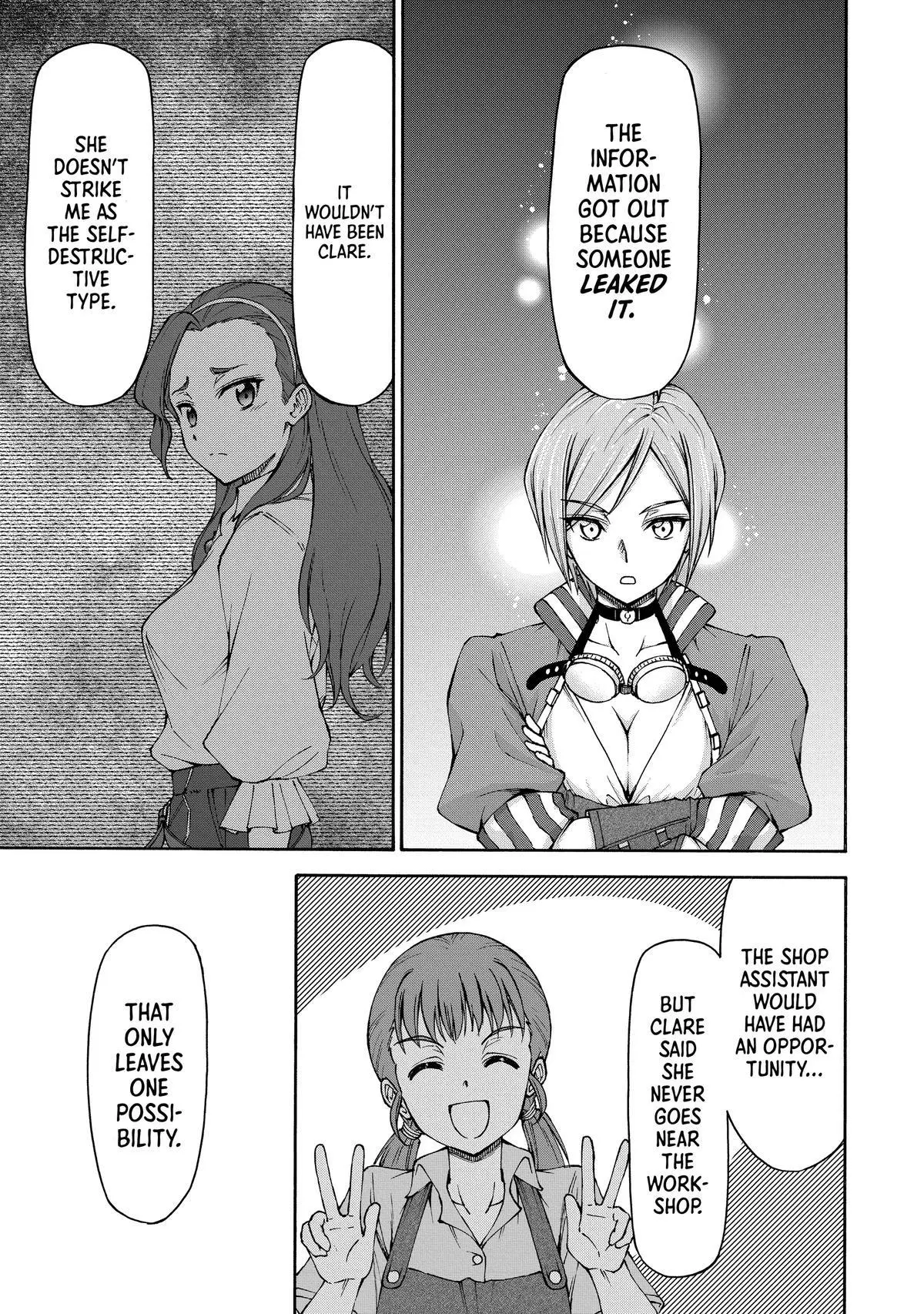 Maid Nara Touzen Desu. ~Nureginu Wo Kiserareta Bannou Maid-San Wa Tabi Ni Deru Koto Ni Shimashita.~ Chapter 13 page 15