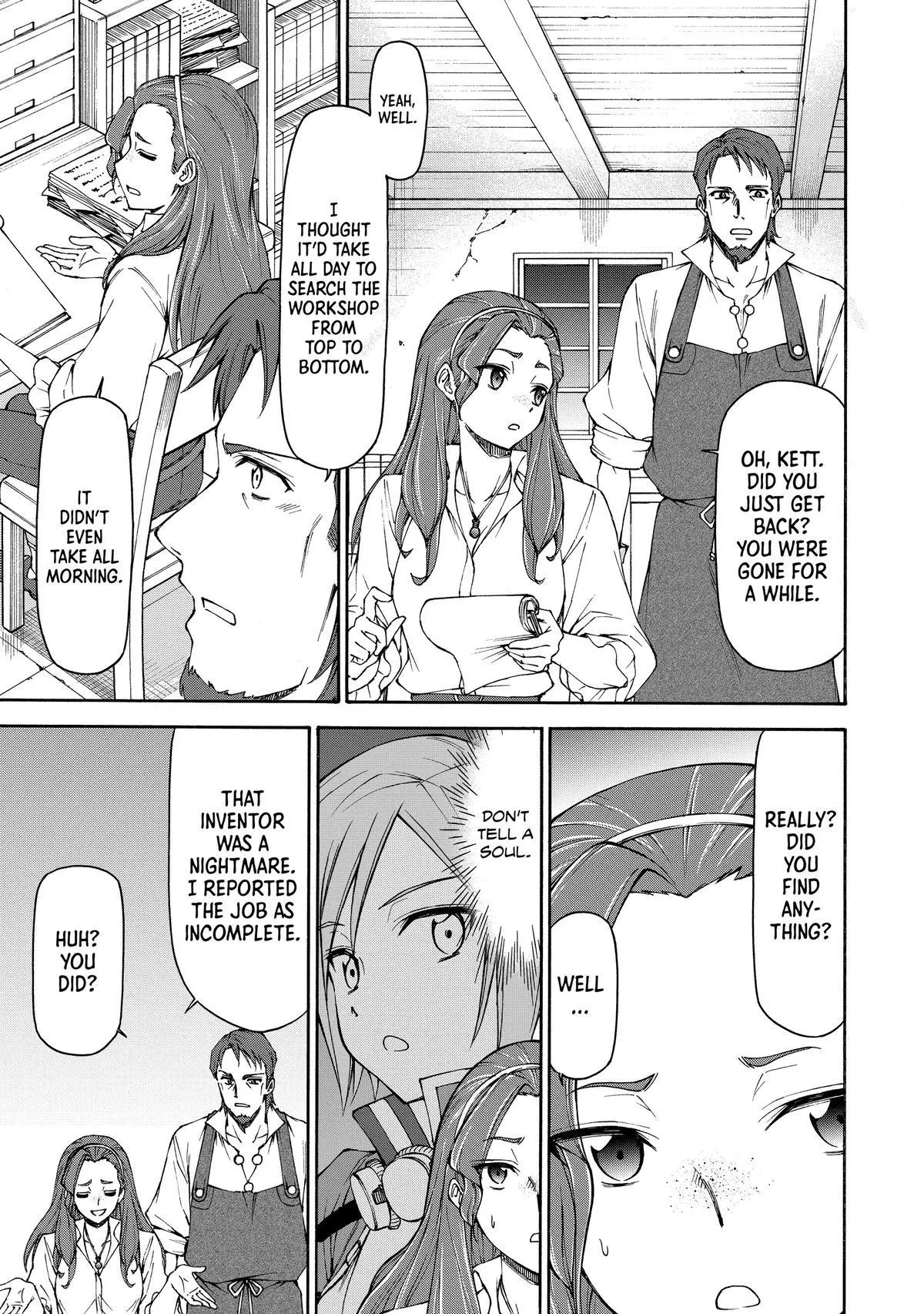 Maid Nara Touzen Desu. ~Nureginu Wo Kiserareta Bannou Maid-San Wa Tabi Ni Deru Koto Ni Shimashita.~ Chapter 13 page 17