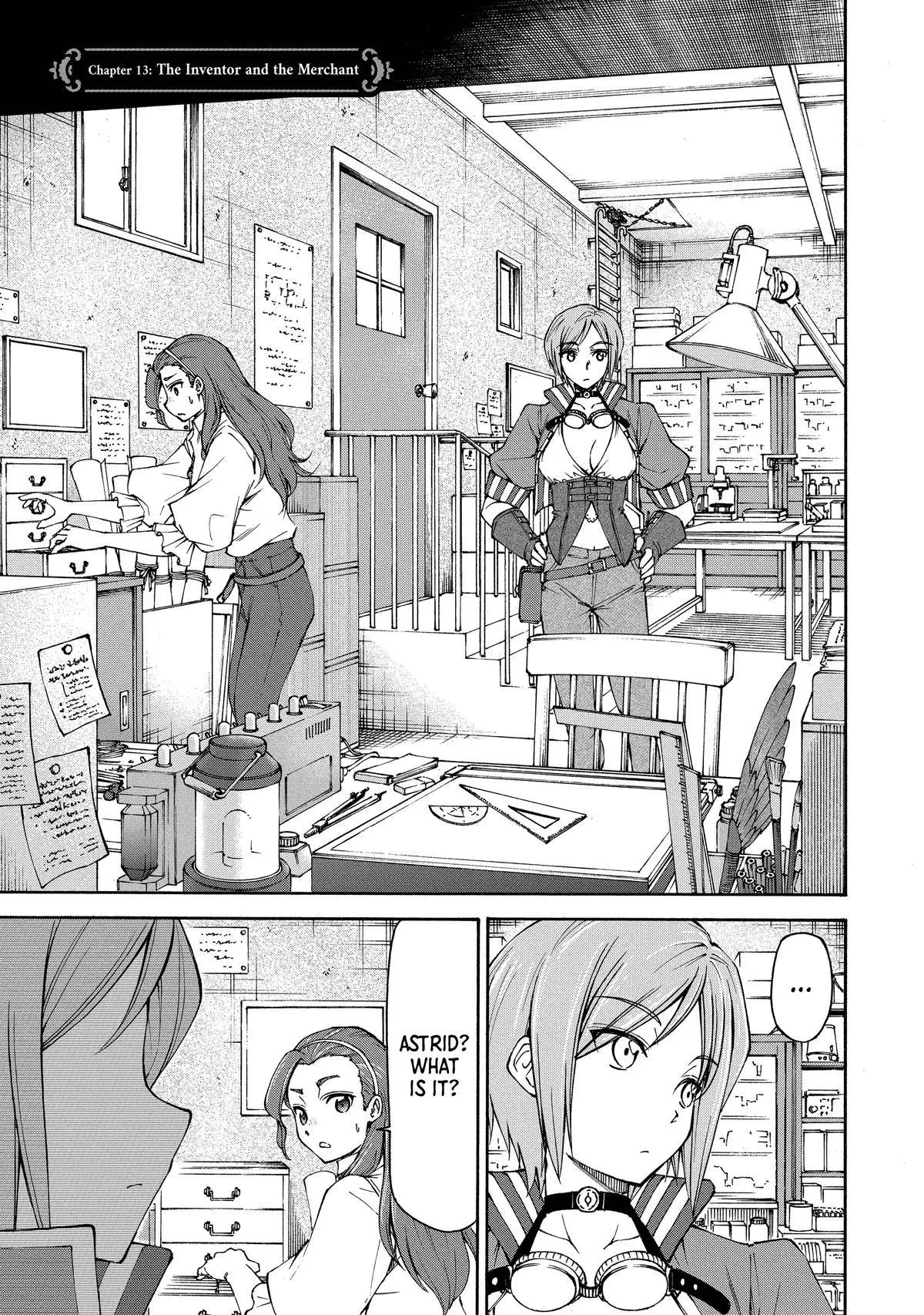 Maid Nara Touzen Desu. ~Nureginu Wo Kiserareta Bannou Maid-San Wa Tabi Ni Deru Koto Ni Shimashita.~ Chapter 13 page 1
