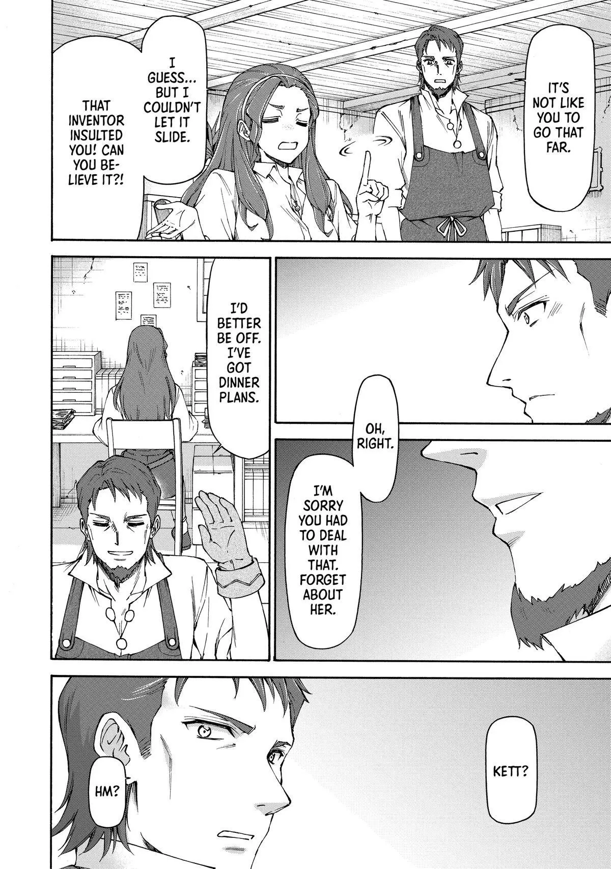 Maid Nara Touzen Desu. ~Nureginu Wo Kiserareta Bannou Maid-San Wa Tabi Ni Deru Koto Ni Shimashita.~ Chapter 13 page 18