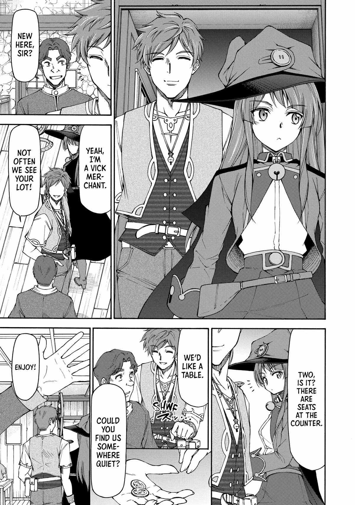 Maid Nara Touzen Desu. ~Nureginu Wo Kiserareta Bannou Maid-San Wa Tabi Ni Deru Koto Ni Shimashita.~ Chapter 14 page 17