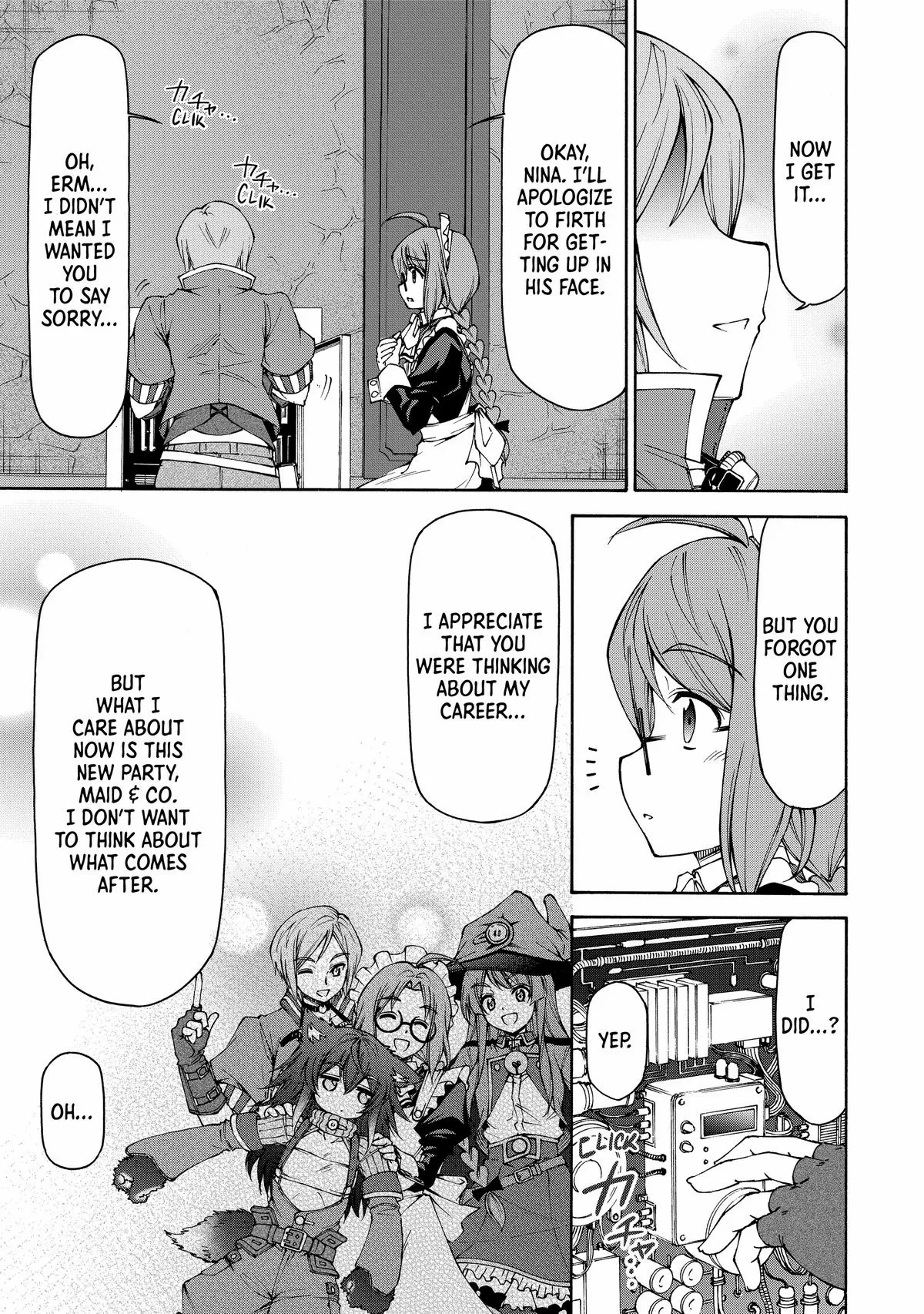 Maid Nara Touzen Desu. ~Nureginu Wo Kiserareta Bannou Maid-San Wa Tabi Ni Deru Koto Ni Shimashita.~ Chapter 14 page 13