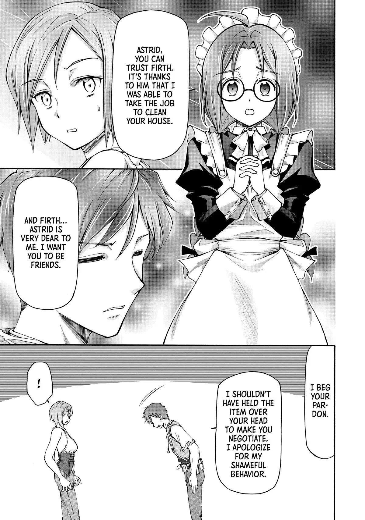 Maid Nara Touzen Desu. ~Nureginu Wo Kiserareta Bannou Maid-San Wa Tabi Ni Deru Koto Ni Shimashita.~ Chapter 13 page 29