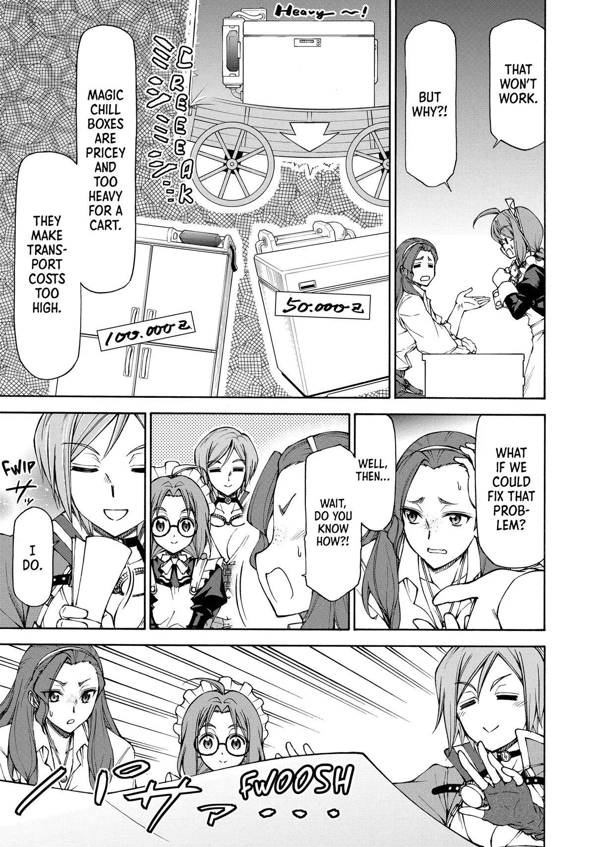 Maid Nara Touzen Desu. ~Nureginu Wo Kiserareta Bannou Maid-San Wa Tabi Ni Deru Koto Ni Shimashita.~ Chapter 15 page 23