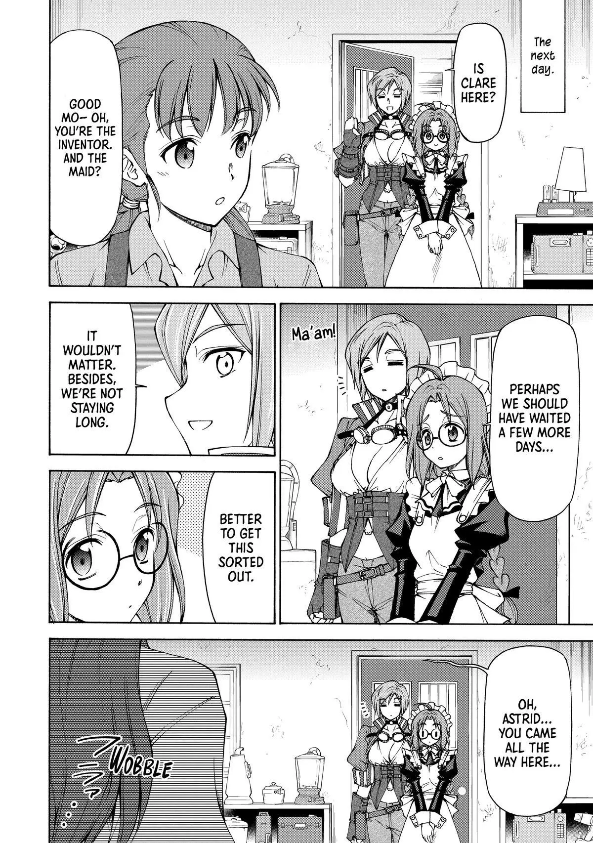 Maid Nara Touzen Desu. ~Nureginu Wo Kiserareta Bannou Maid-San Wa Tabi Ni Deru Koto Ni Shimashita.~ Chapter 15 page 16