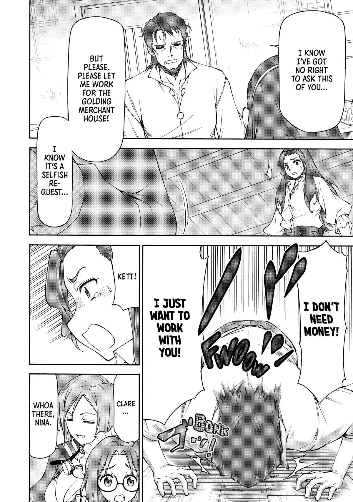 Maid Nara Touzen Desu. ~Nureginu Wo Kiserareta Bannou Maid-San Wa Tabi Ni Deru Koto Ni Shimashita.~ Chapter 15 page 32