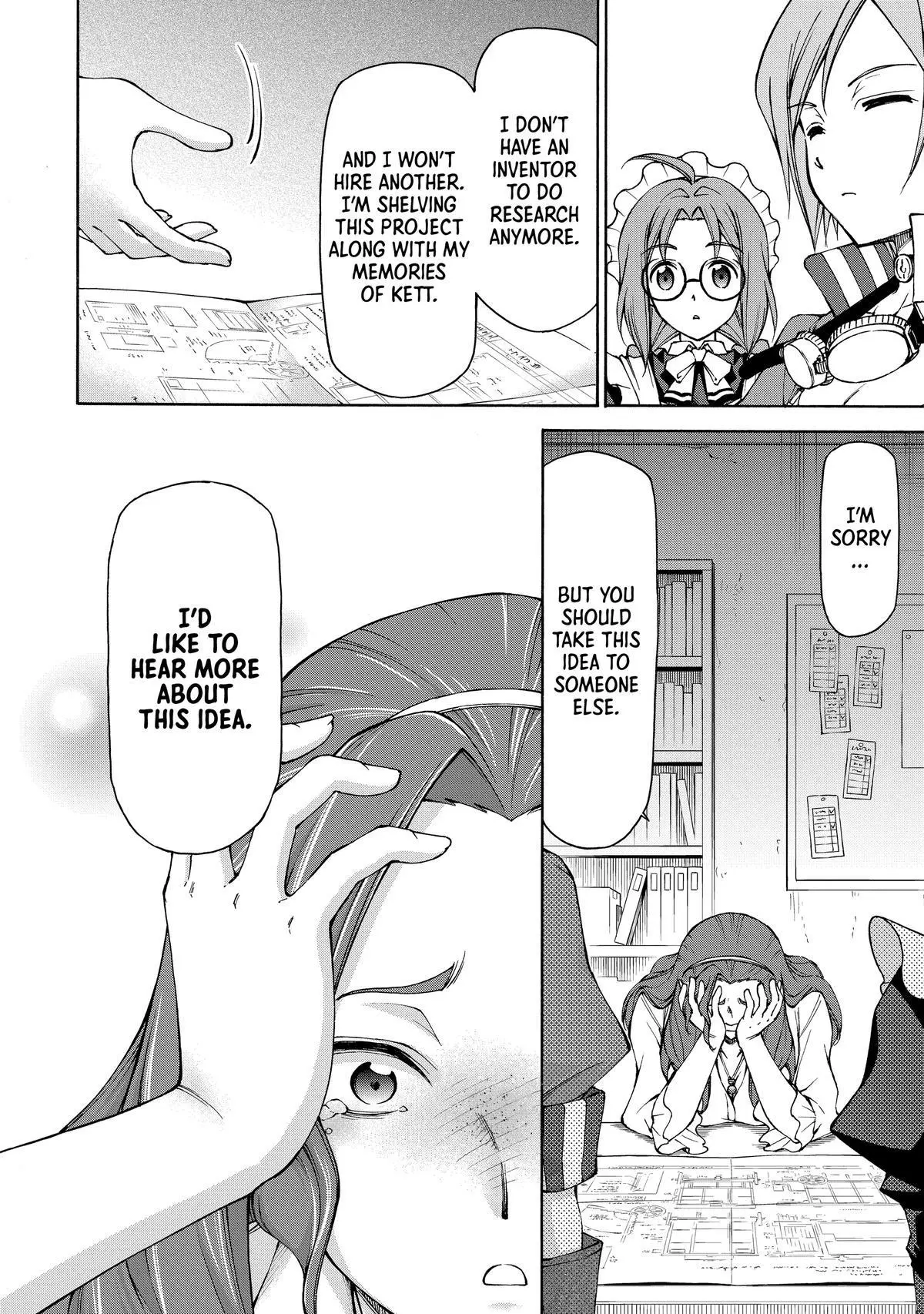 Maid Nara Touzen Desu. ~Nureginu Wo Kiserareta Bannou Maid-San Wa Tabi Ni Deru Koto Ni Shimashita.~ Chapter 15 page 30
