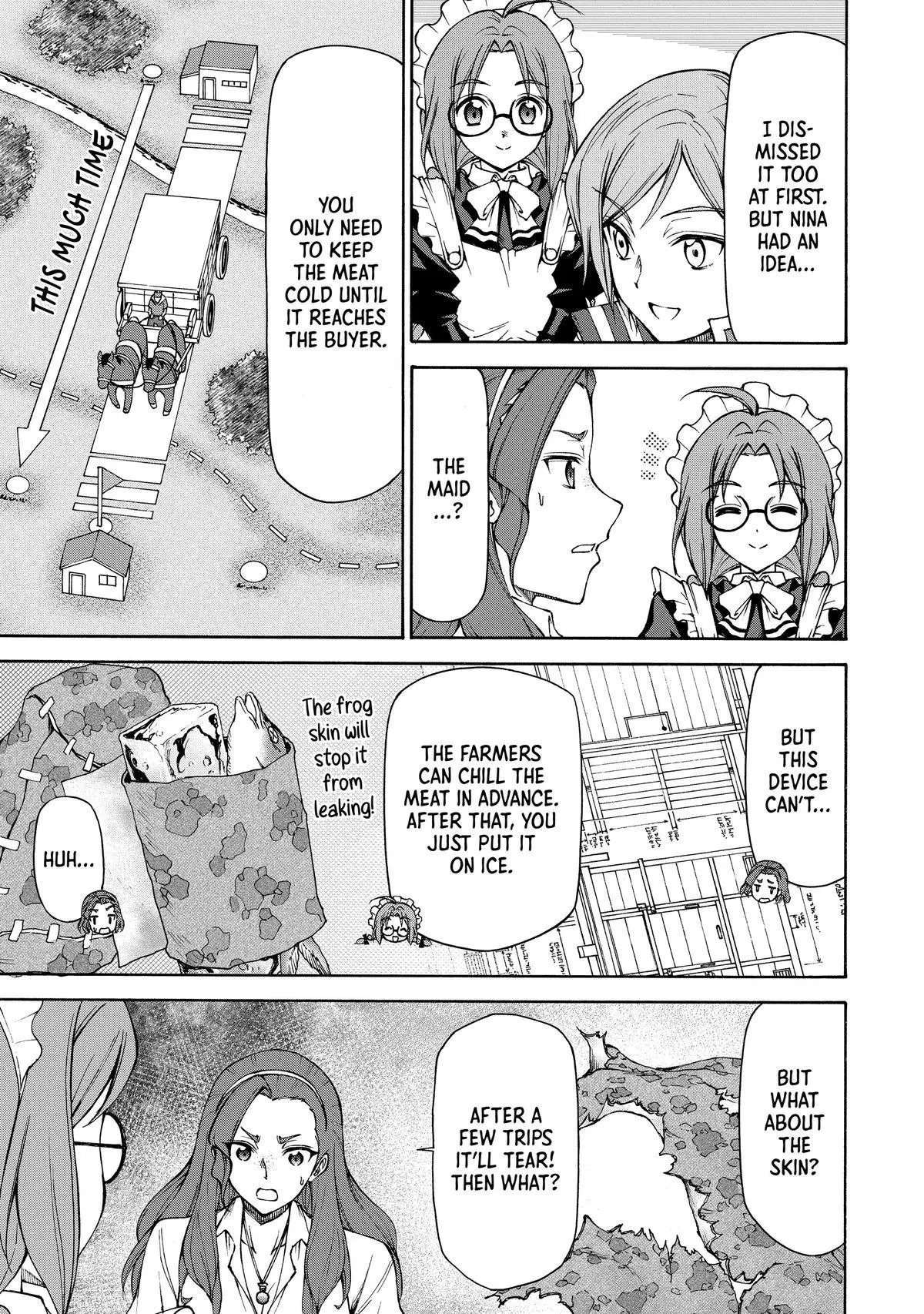 Maid Nara Touzen Desu. ~Nureginu Wo Kiserareta Bannou Maid-San Wa Tabi Ni Deru Koto Ni Shimashita.~ Chapter 15 page 25