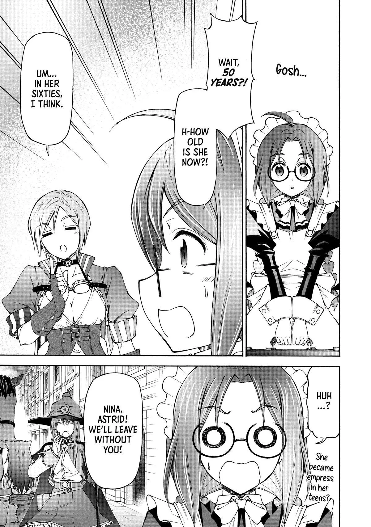 Maid Nara Touzen Desu. ~Nureginu Wo Kiserareta Bannou Maid-San Wa Tabi Ni Deru Koto Ni Shimashita.~ Chapter 16 page 19