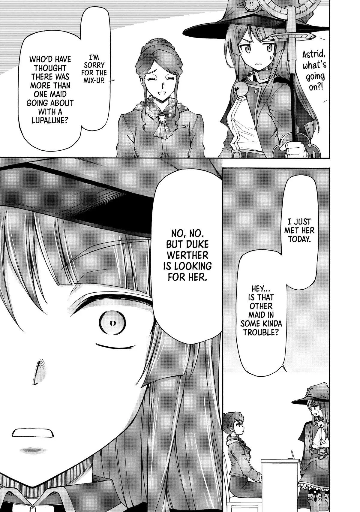 Maid Nara Touzen Desu. ~Nureginu Wo Kiserareta Bannou Maid-San Wa Tabi Ni Deru Koto Ni Shimashita.~ Chapter 16 page 23