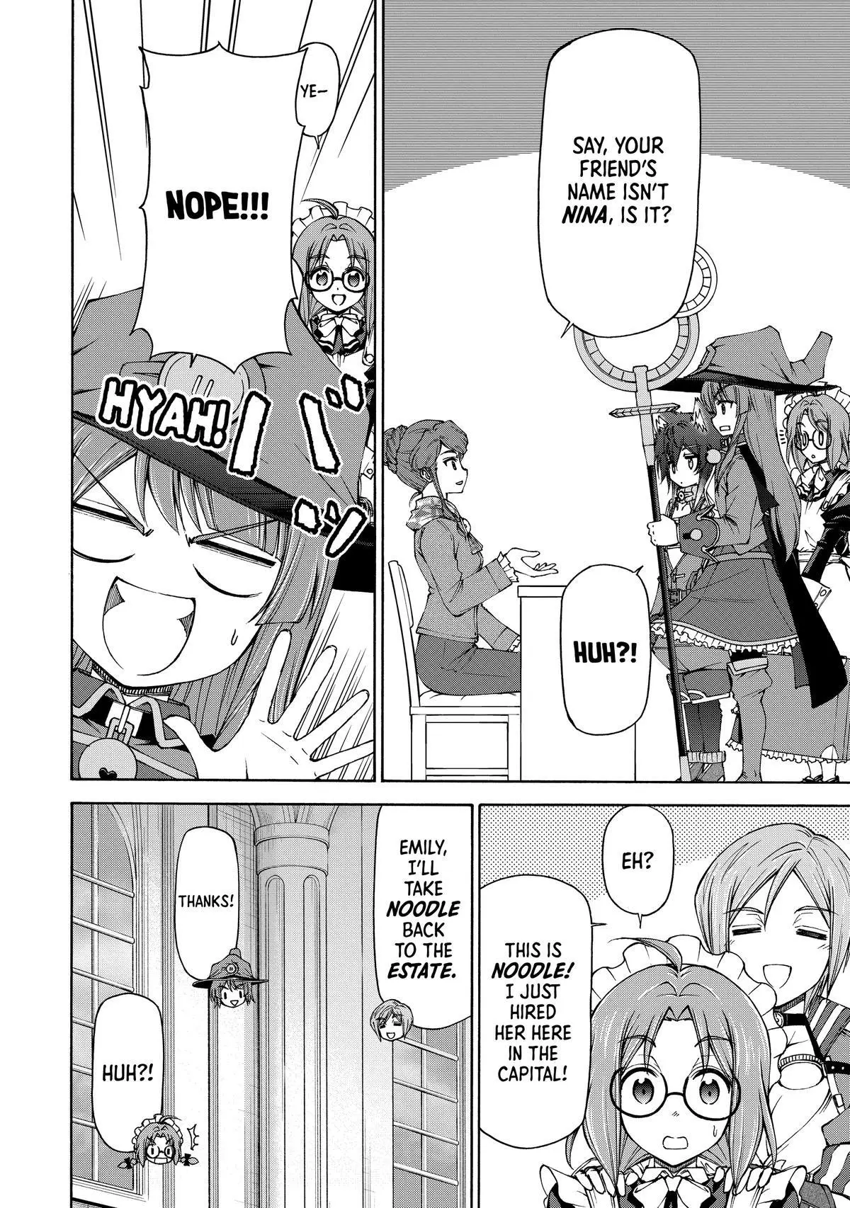 Maid Nara Touzen Desu. ~Nureginu Wo Kiserareta Bannou Maid-San Wa Tabi Ni Deru Koto Ni Shimashita.~ Chapter 16 page 22