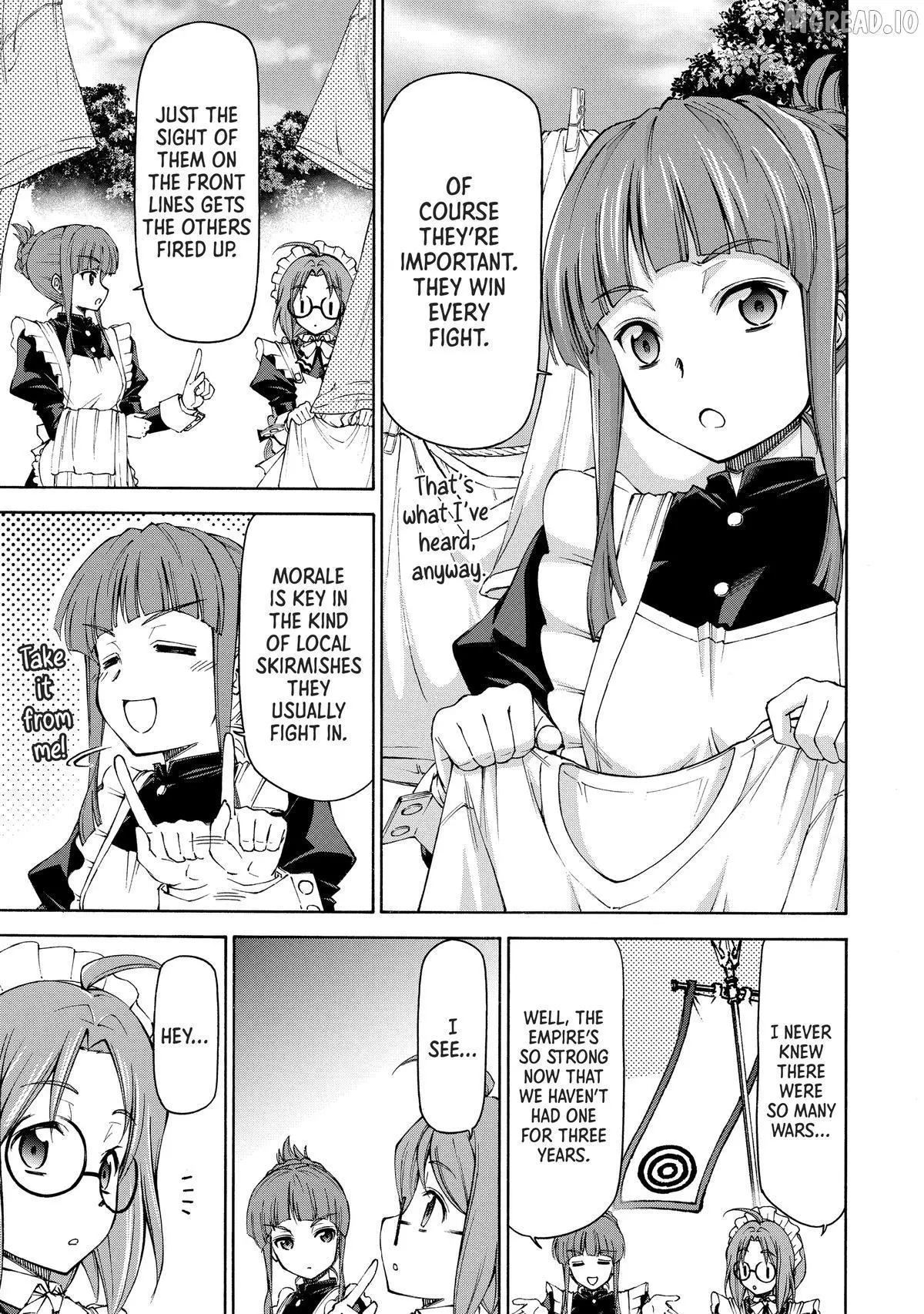 Maid Nara Touzen Desu. ~Nureginu Wo Kiserareta Bannou Maid-San Wa Tabi Ni Deru Koto Ni Shimashita.~ Chapter 18 page 7