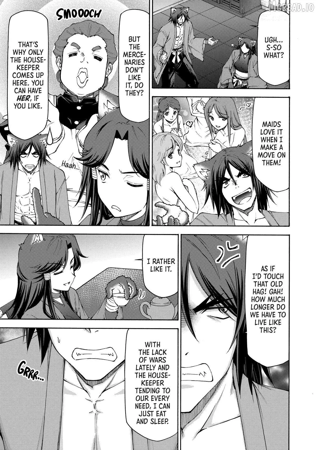 Maid Nara Touzen Desu. ~Nureginu Wo Kiserareta Bannou Maid-San Wa Tabi Ni Deru Koto Ni Shimashita.~ Chapter 18 page 3