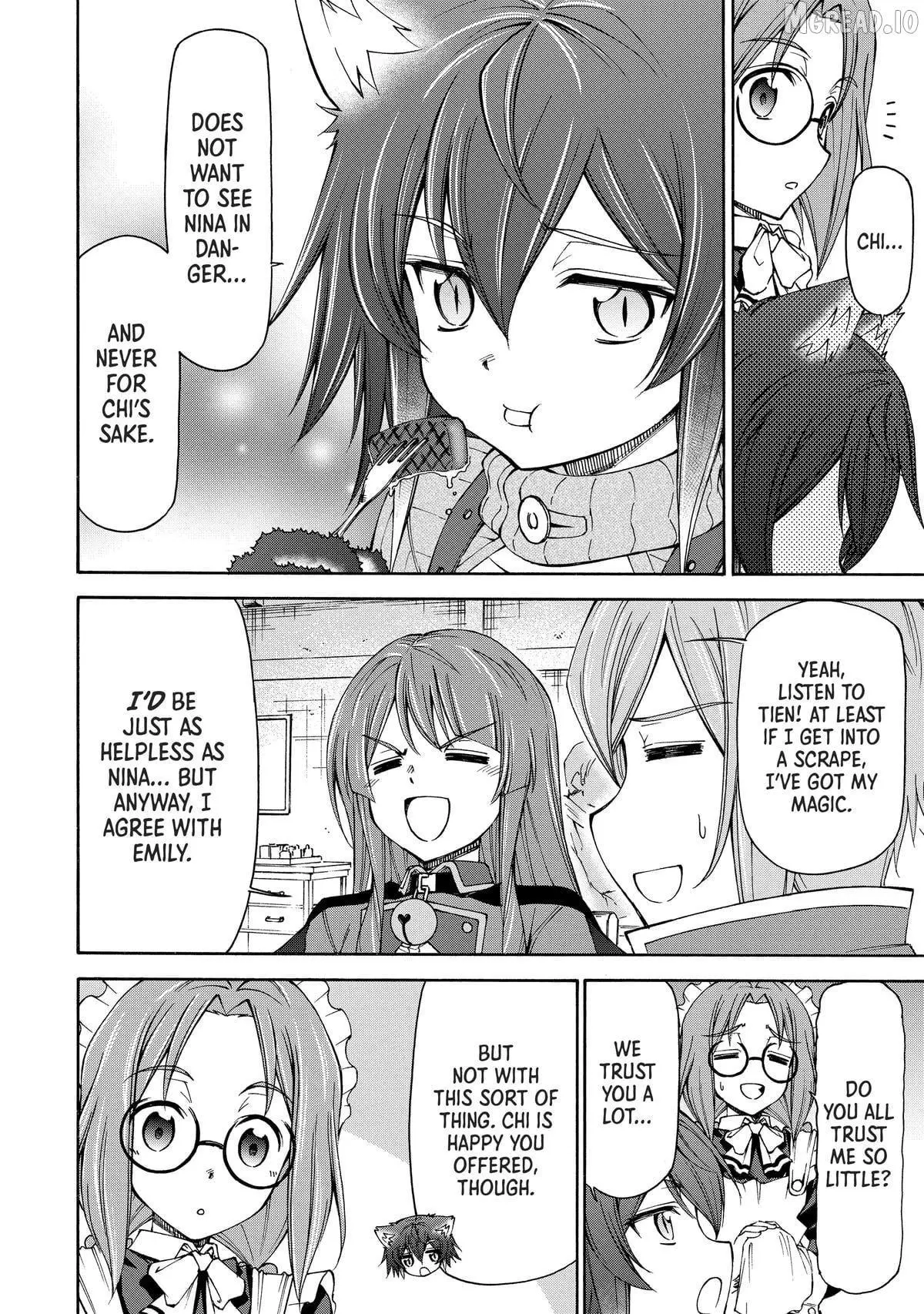Maid Nara Touzen Desu. ~Nureginu Wo Kiserareta Bannou Maid-San Wa Tabi Ni Deru Koto Ni Shimashita.~ Chapter 17 page 14