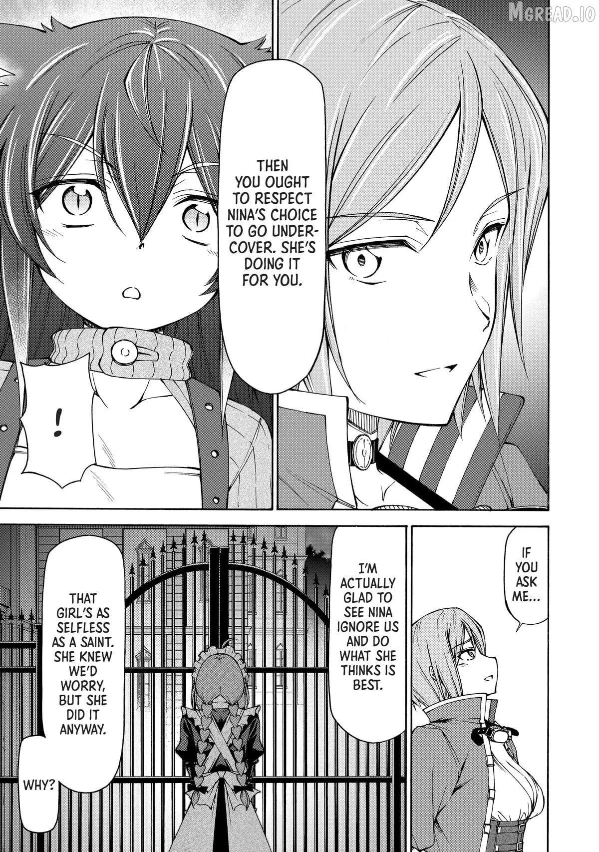 Maid Nara Touzen Desu. ~Nureginu Wo Kiserareta Bannou Maid-San Wa Tabi Ni Deru Koto Ni Shimashita.~ Chapter 17 page 23