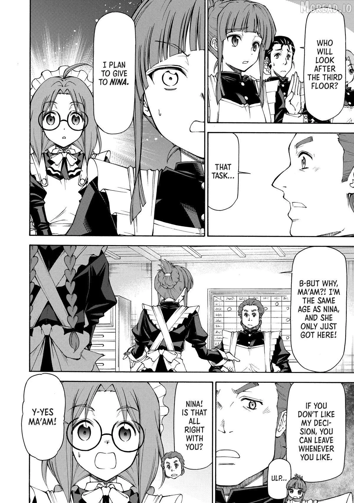 Maid Nara Touzen Desu. ~Nureginu Wo Kiserareta Bannou Maid-San Wa Tabi Ni Deru Koto Ni Shimashita.~ Chapter 18 page 10