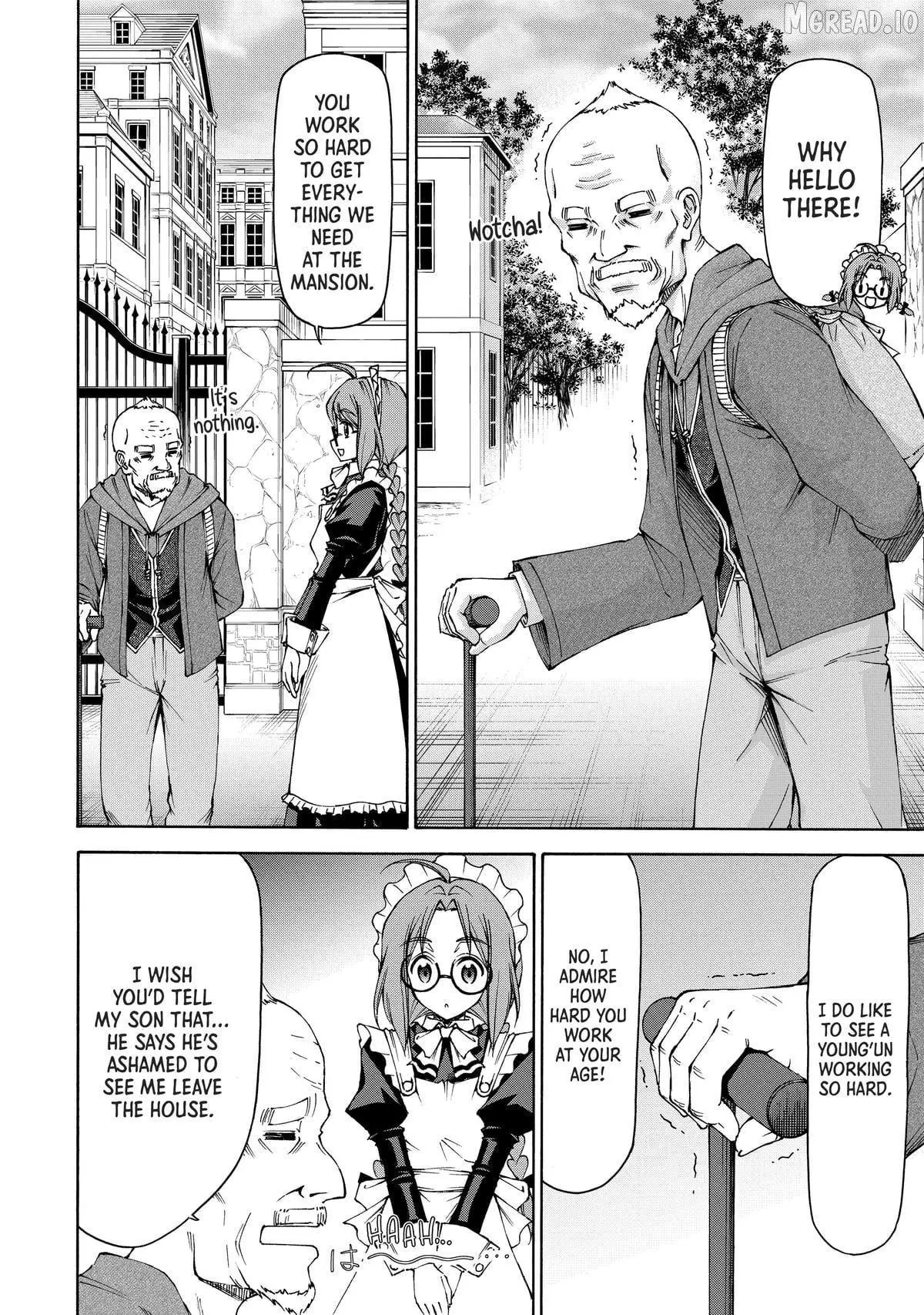 Maid Nara Touzen Desu. ~Nureginu Wo Kiserareta Bannou Maid-San Wa Tabi Ni Deru Koto Ni Shimashita.~ Chapter 17 page 31