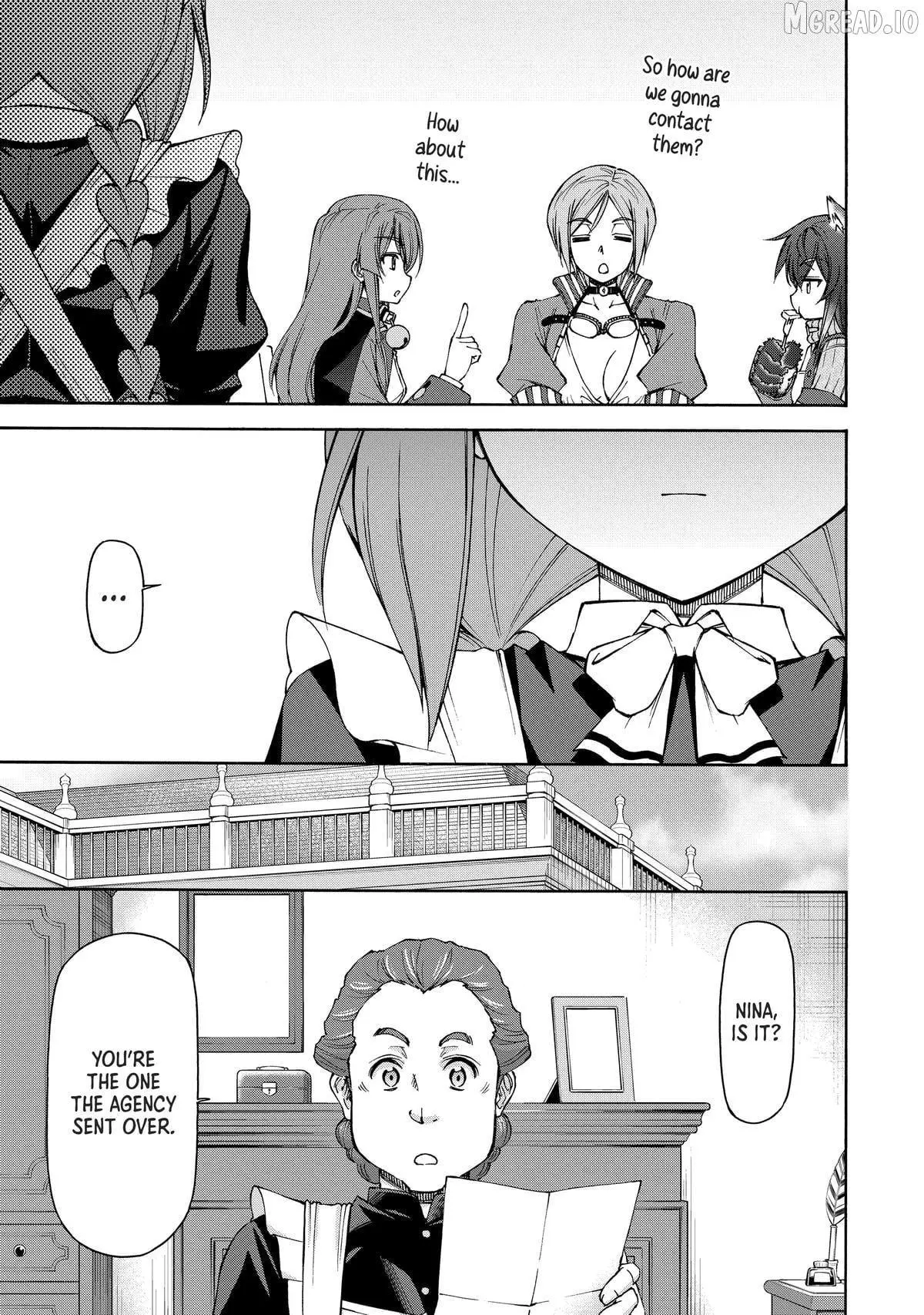 Maid Nara Touzen Desu. ~Nureginu Wo Kiserareta Bannou Maid-San Wa Tabi Ni Deru Koto Ni Shimashita.~ Chapter 17 page 15