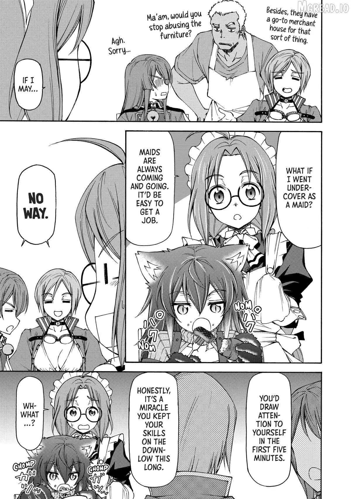 Maid Nara Touzen Desu. ~Nureginu Wo Kiserareta Bannou Maid-San Wa Tabi Ni Deru Koto Ni Shimashita.~ Chapter 17 page 13