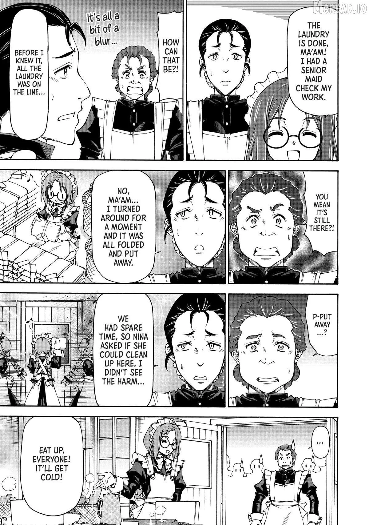 Maid Nara Touzen Desu. ~Nureginu Wo Kiserareta Bannou Maid-San Wa Tabi Ni Deru Koto Ni Shimashita.~ Chapter 17 page 26