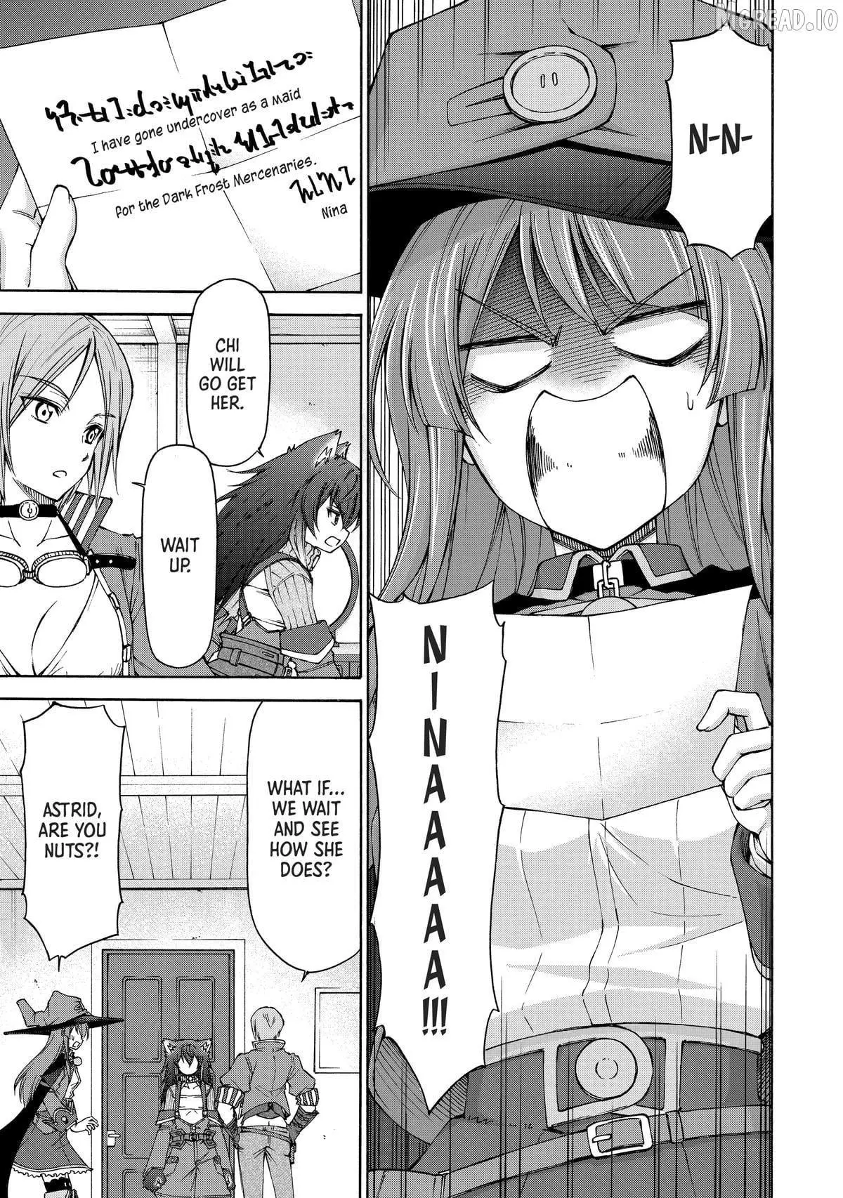 Maid Nara Touzen Desu. ~Nureginu Wo Kiserareta Bannou Maid-San Wa Tabi Ni Deru Koto Ni Shimashita.~ Chapter 17 page 21