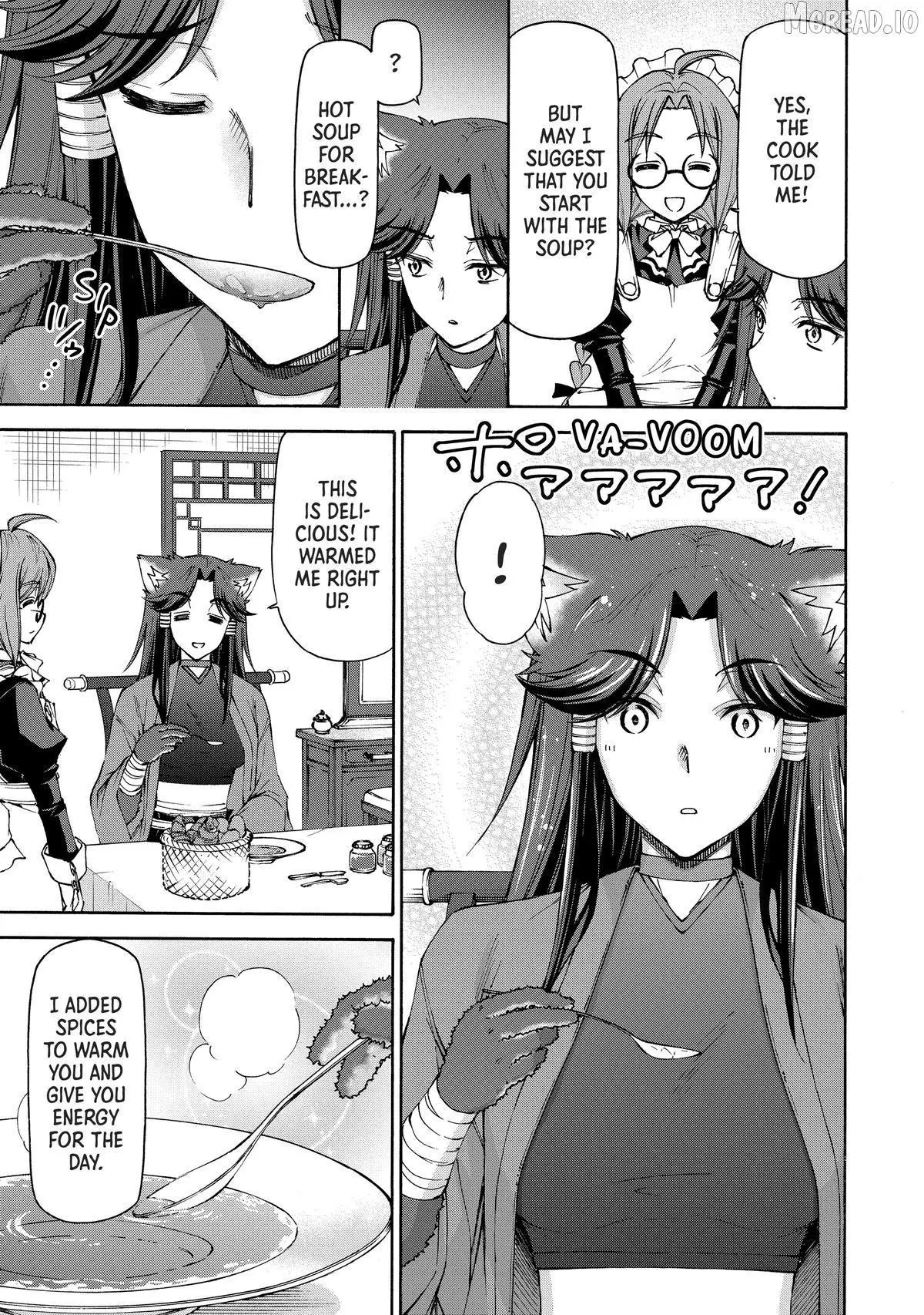 Maid Nara Touzen Desu. ~Nureginu Wo Kiserareta Bannou Maid-San Wa Tabi Ni Deru Koto Ni Shimashita.~ Chapter 18 page 29