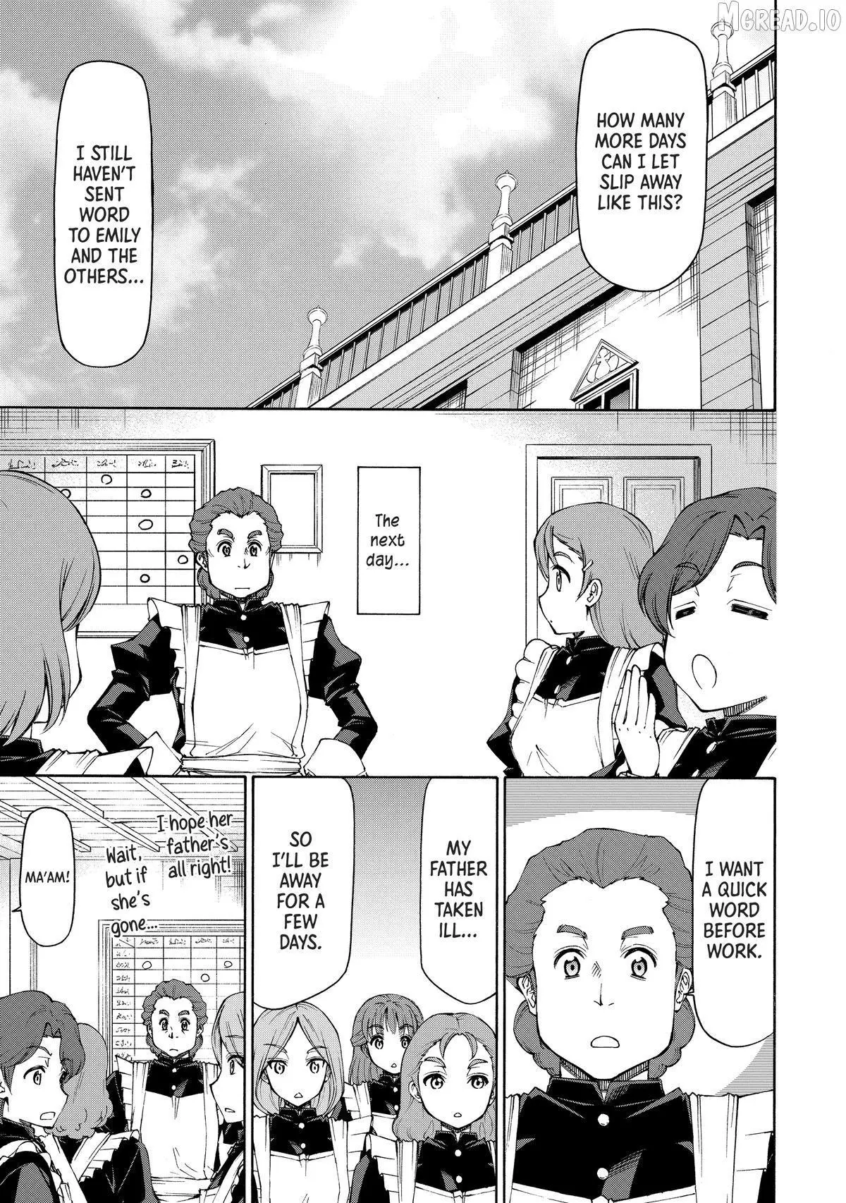 Maid Nara Touzen Desu. ~Nureginu Wo Kiserareta Bannou Maid-San Wa Tabi Ni Deru Koto Ni Shimashita.~ Chapter 18 page 9
