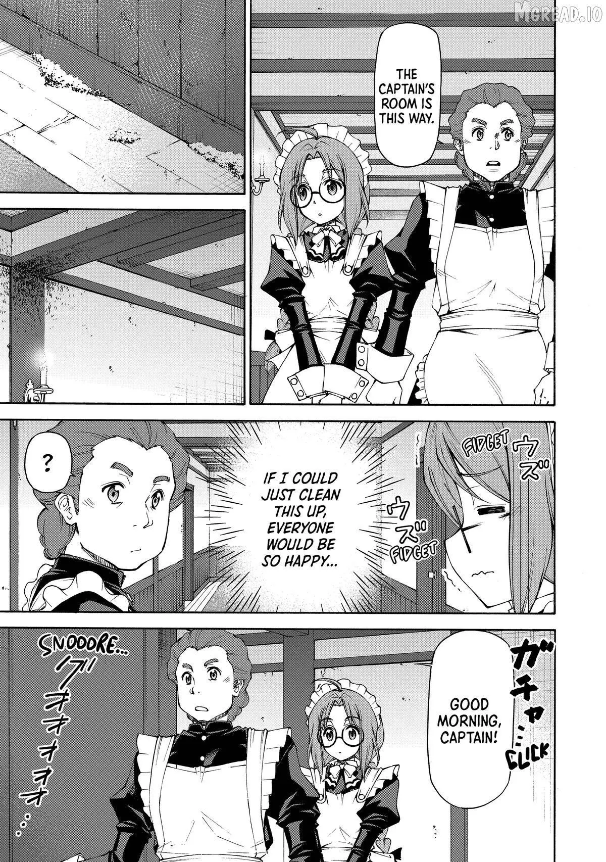 Maid Nara Touzen Desu. ~Nureginu Wo Kiserareta Bannou Maid-San Wa Tabi Ni Deru Koto Ni Shimashita.~ Chapter 18 page 15