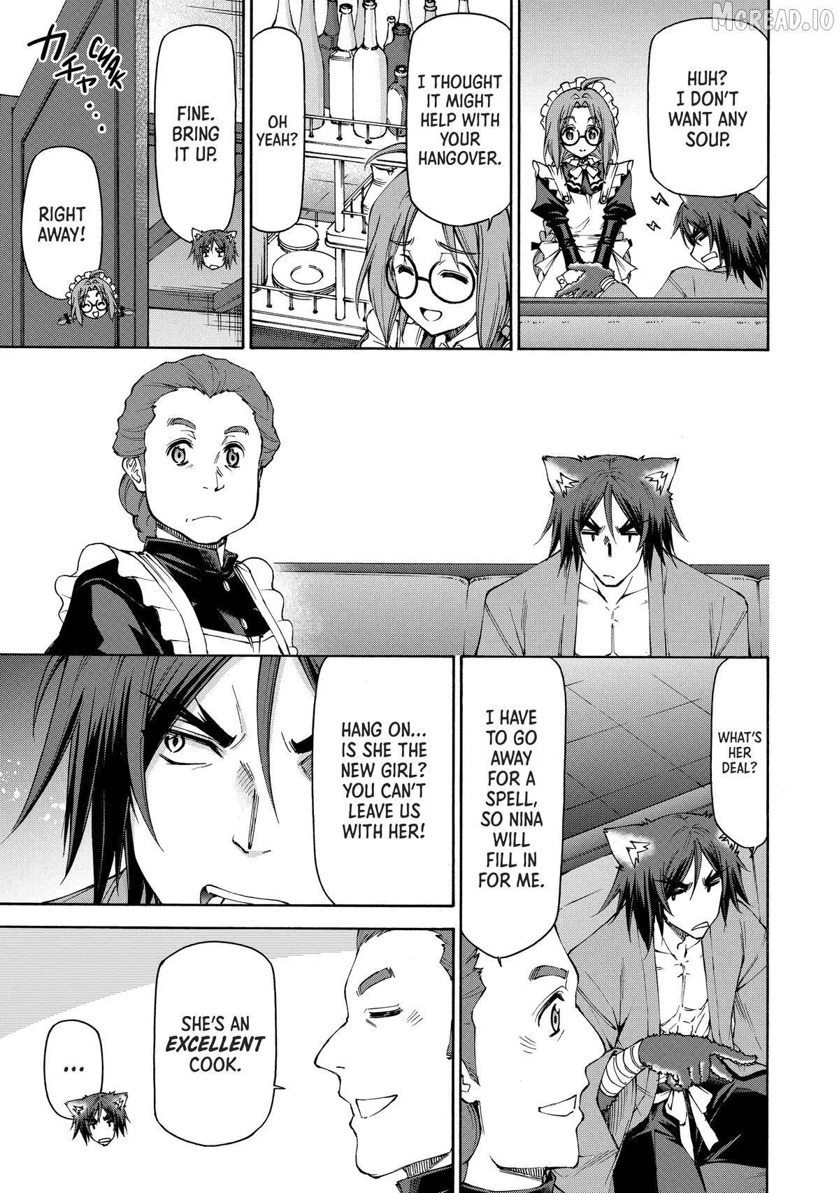 Maid Nara Touzen Desu. ~Nureginu Wo Kiserareta Bannou Maid-San Wa Tabi Ni Deru Koto Ni Shimashita.~ Chapter 18 page 21