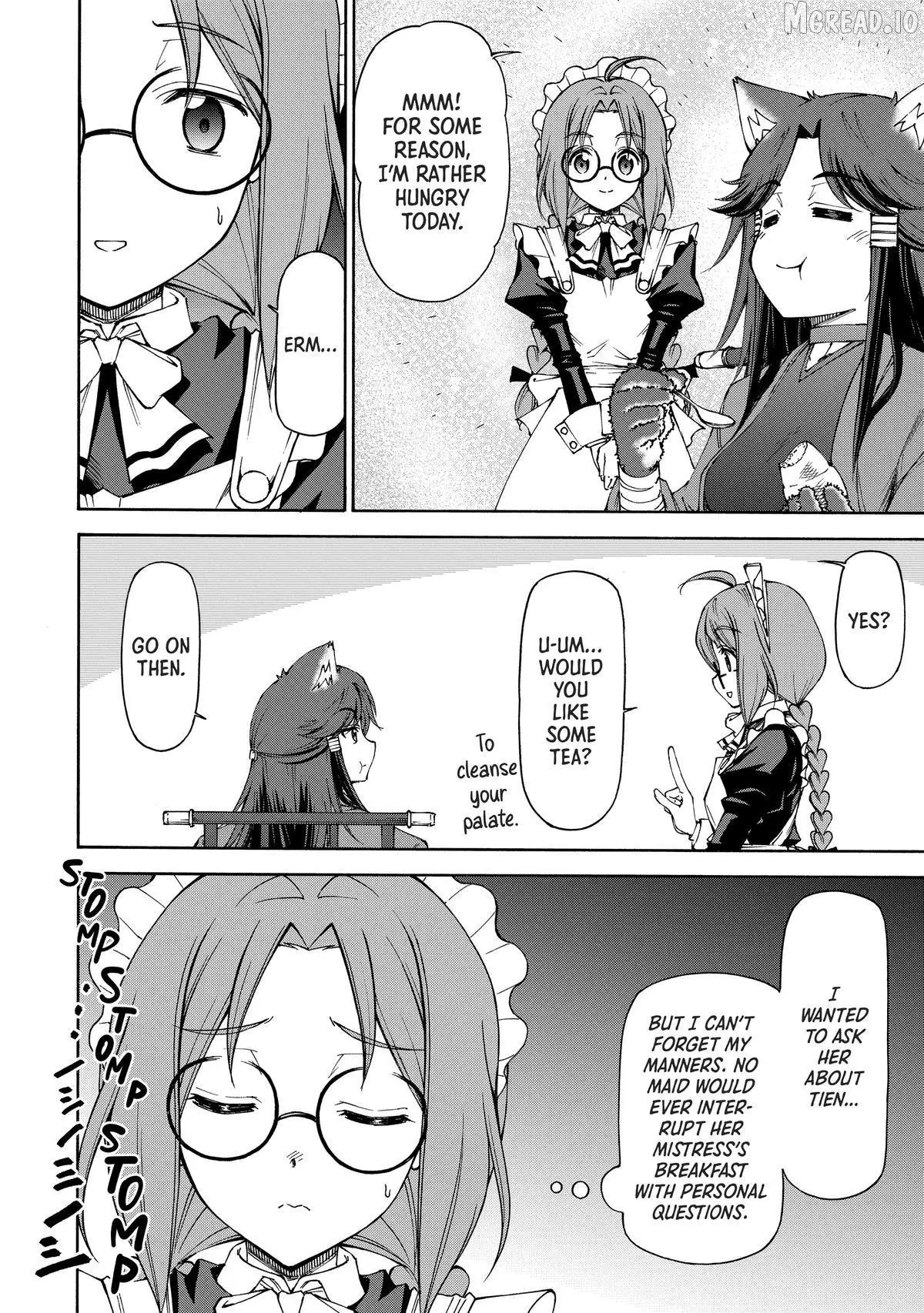 Maid Nara Touzen Desu. ~Nureginu Wo Kiserareta Bannou Maid-San Wa Tabi Ni Deru Koto Ni Shimashita.~ Chapter 18 page 30