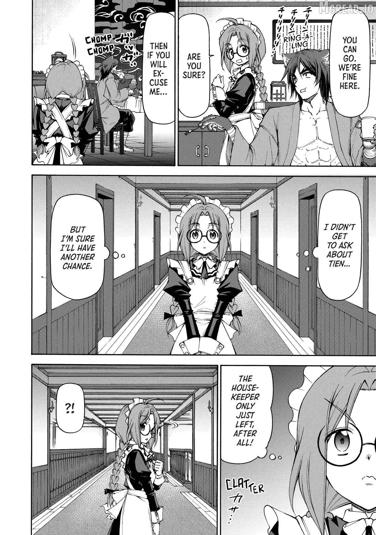 Maid Nara Touzen Desu. ~Nureginu Wo Kiserareta Bannou Maid-San Wa Tabi Ni Deru Koto Ni Shimashita.~ Chapter 18 page 34