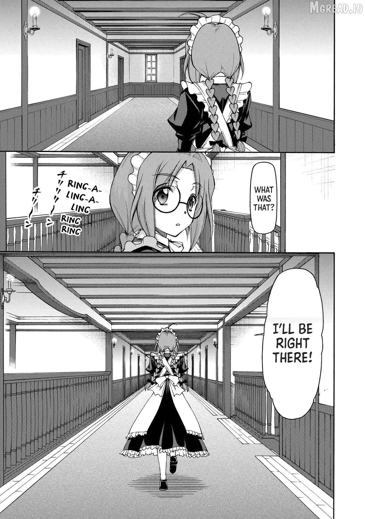 Maid Nara Touzen Desu. ~Nureginu Wo Kiserareta Bannou Maid-San Wa Tabi Ni Deru Koto Ni Shimashita.~ Chapter 18 page 35