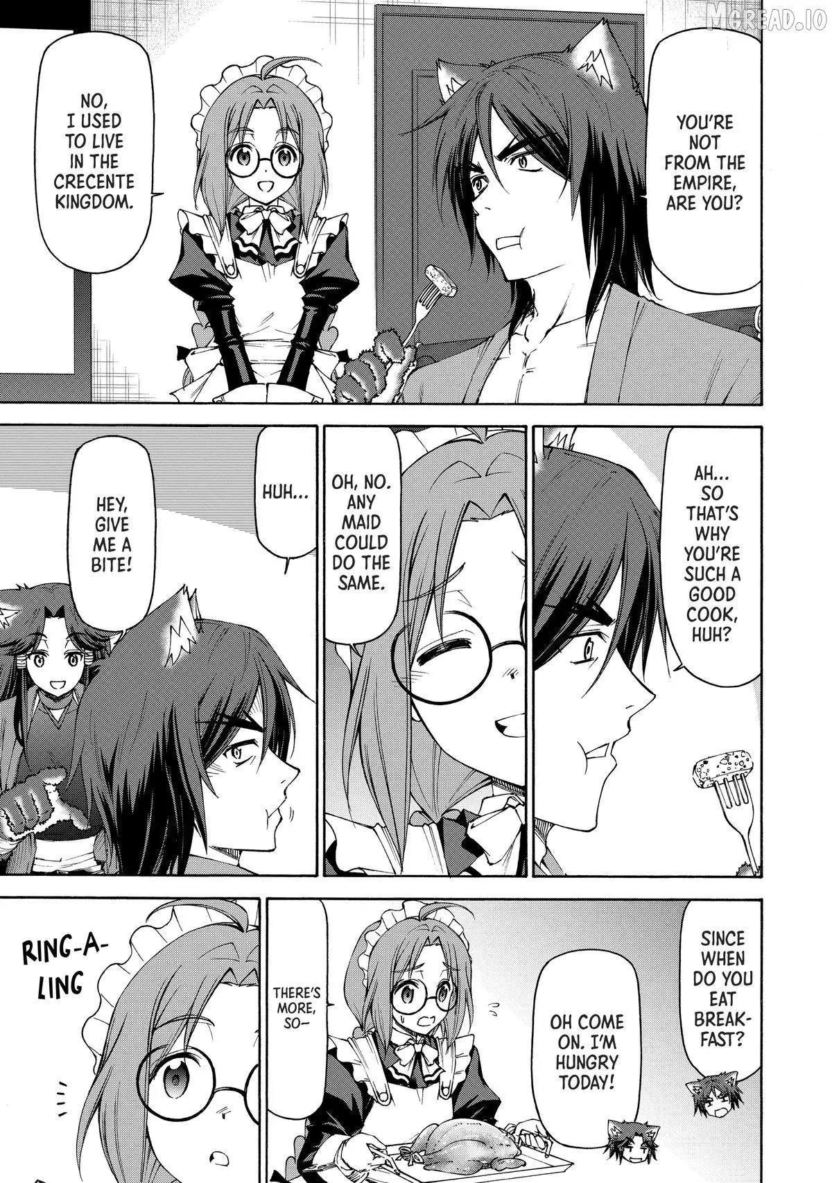 Maid Nara Touzen Desu. ~Nureginu Wo Kiserareta Bannou Maid-San Wa Tabi Ni Deru Koto Ni Shimashita.~ Chapter 18 page 33