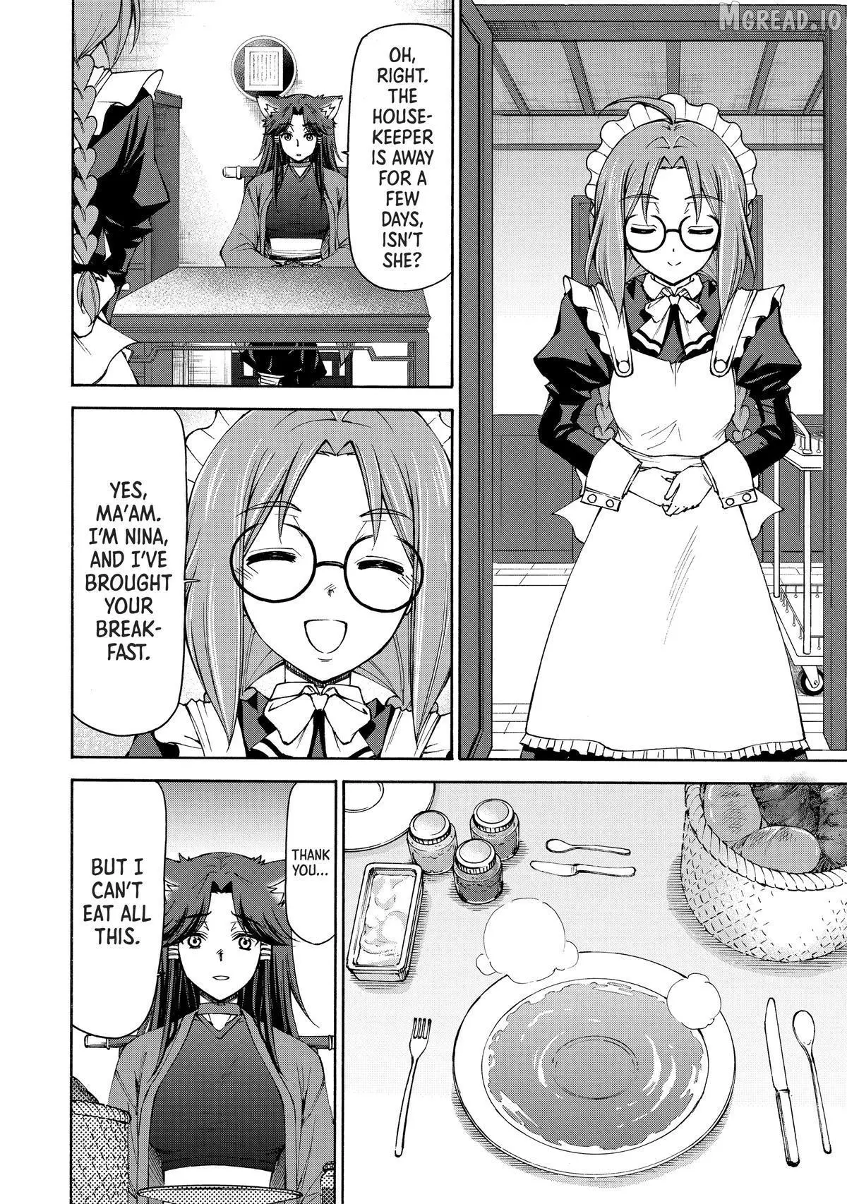 Maid Nara Touzen Desu. ~Nureginu Wo Kiserareta Bannou Maid-San Wa Tabi Ni Deru Koto Ni Shimashita.~ Chapter 18 page 28