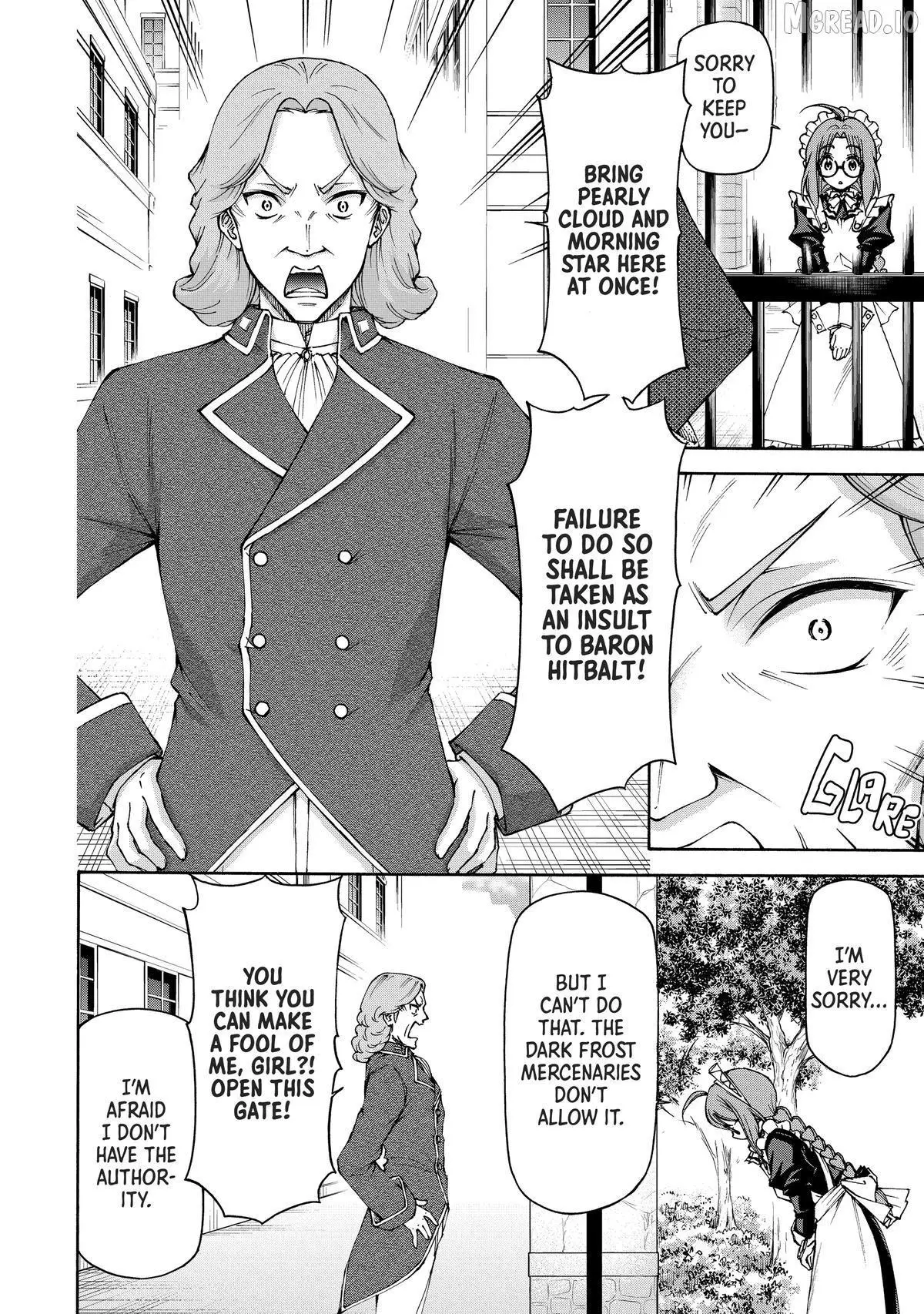 Maid Nara Touzen Desu. ~Nureginu Wo Kiserareta Bannou Maid-San Wa Tabi Ni Deru Koto Ni Shimashita.~ Chapter 19 page 4