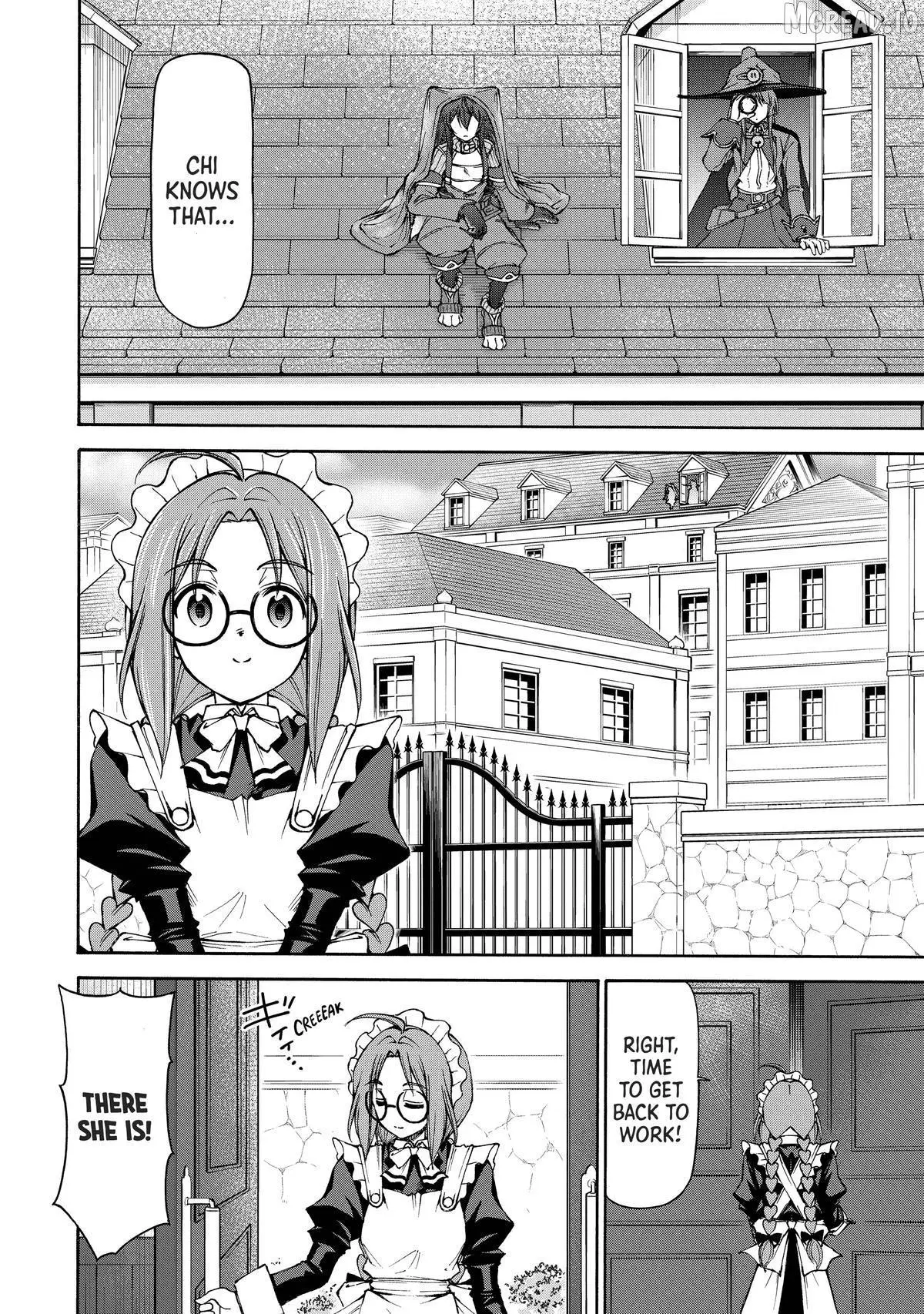 Maid Nara Touzen Desu. ~Nureginu Wo Kiserareta Bannou Maid-San Wa Tabi Ni Deru Koto Ni Shimashita.~ Chapter 19 page 12