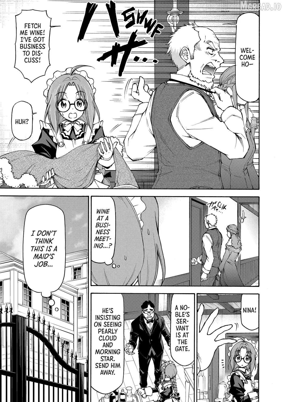 Maid Nara Touzen Desu. ~Nureginu Wo Kiserareta Bannou Maid-San Wa Tabi Ni Deru Koto Ni Shimashita.~ Chapter 19 page 3