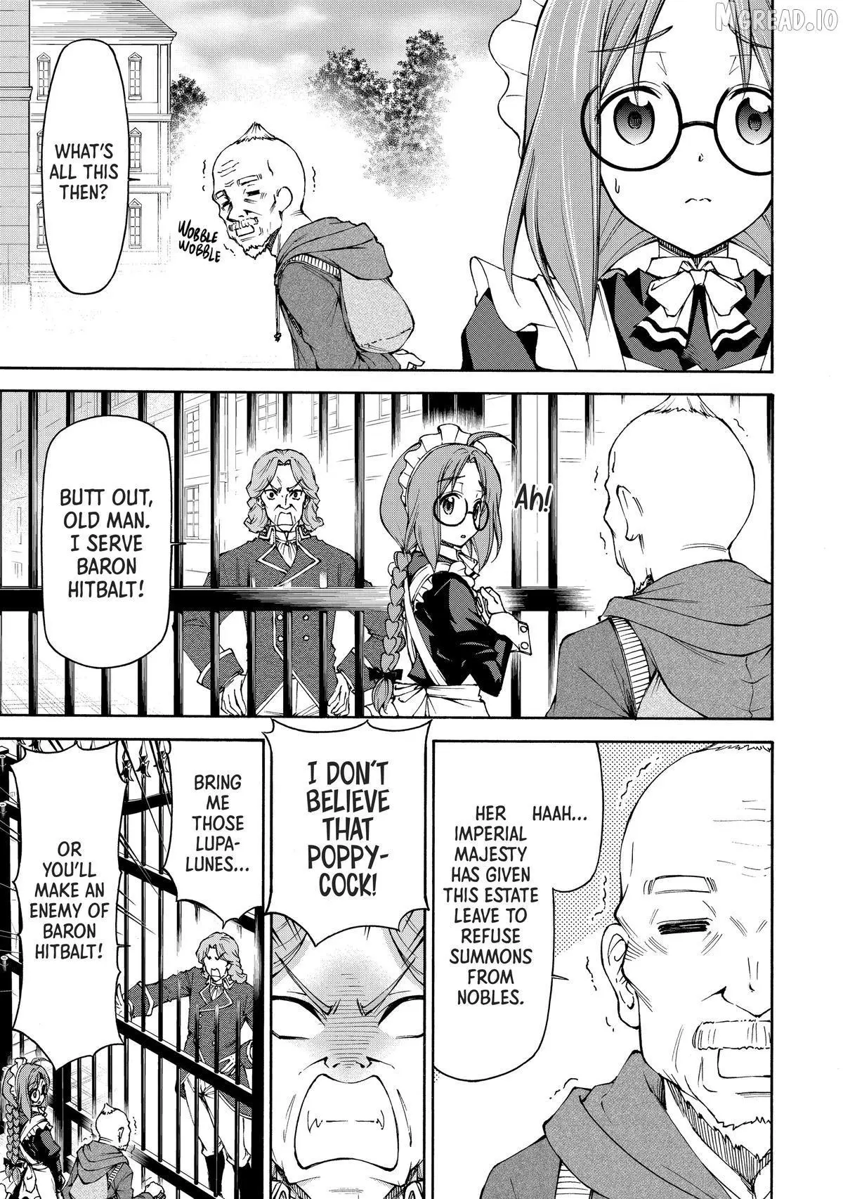 Maid Nara Touzen Desu. ~Nureginu Wo Kiserareta Bannou Maid-San Wa Tabi Ni Deru Koto Ni Shimashita.~ Chapter 19 page 5