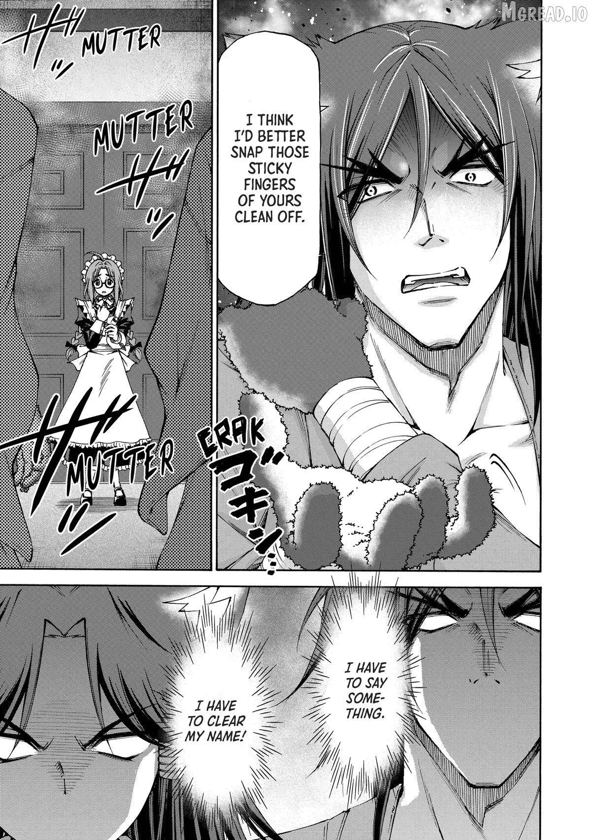 Maid Nara Touzen Desu. ~Nureginu Wo Kiserareta Bannou Maid-San Wa Tabi Ni Deru Koto Ni Shimashita.~ Chapter 19 page 21