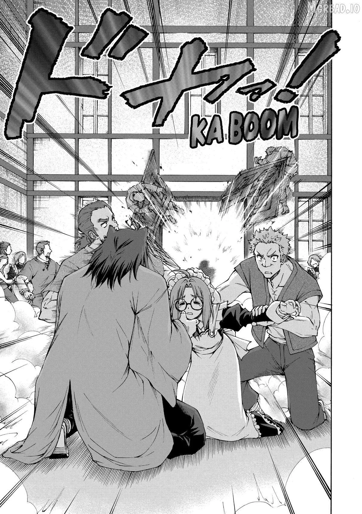 Maid Nara Touzen Desu. ~Nureginu Wo Kiserareta Bannou Maid-San Wa Tabi Ni Deru Koto Ni Shimashita.~ Chapter 19 page 25