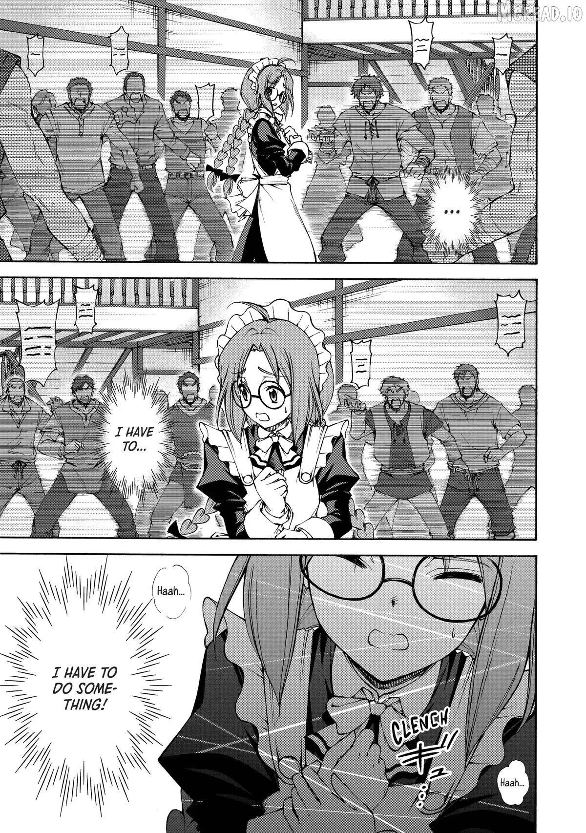 Maid Nara Touzen Desu. ~Nureginu Wo Kiserareta Bannou Maid-San Wa Tabi Ni Deru Koto Ni Shimashita.~ Chapter 19 page 19