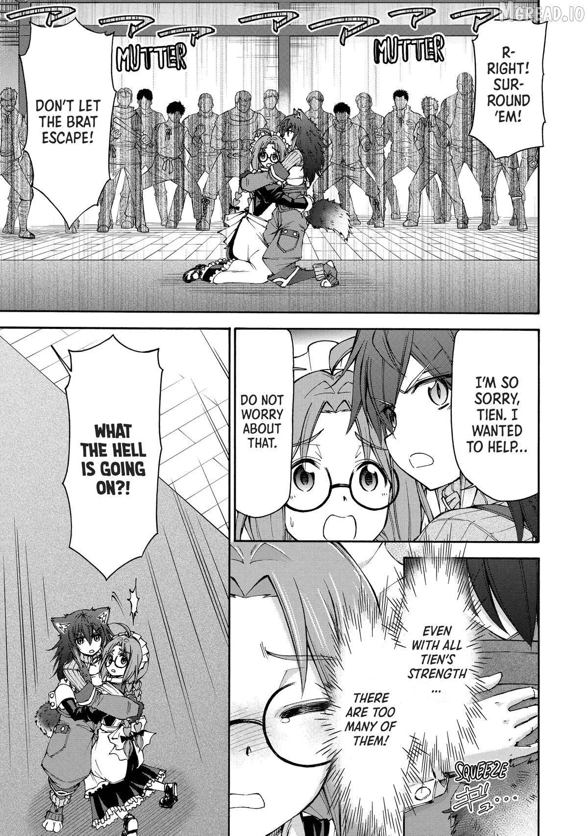 Maid Nara Touzen Desu. ~Nureginu Wo Kiserareta Bannou Maid-San Wa Tabi Ni Deru Koto Ni Shimashita.~ Chapter 20 page 9