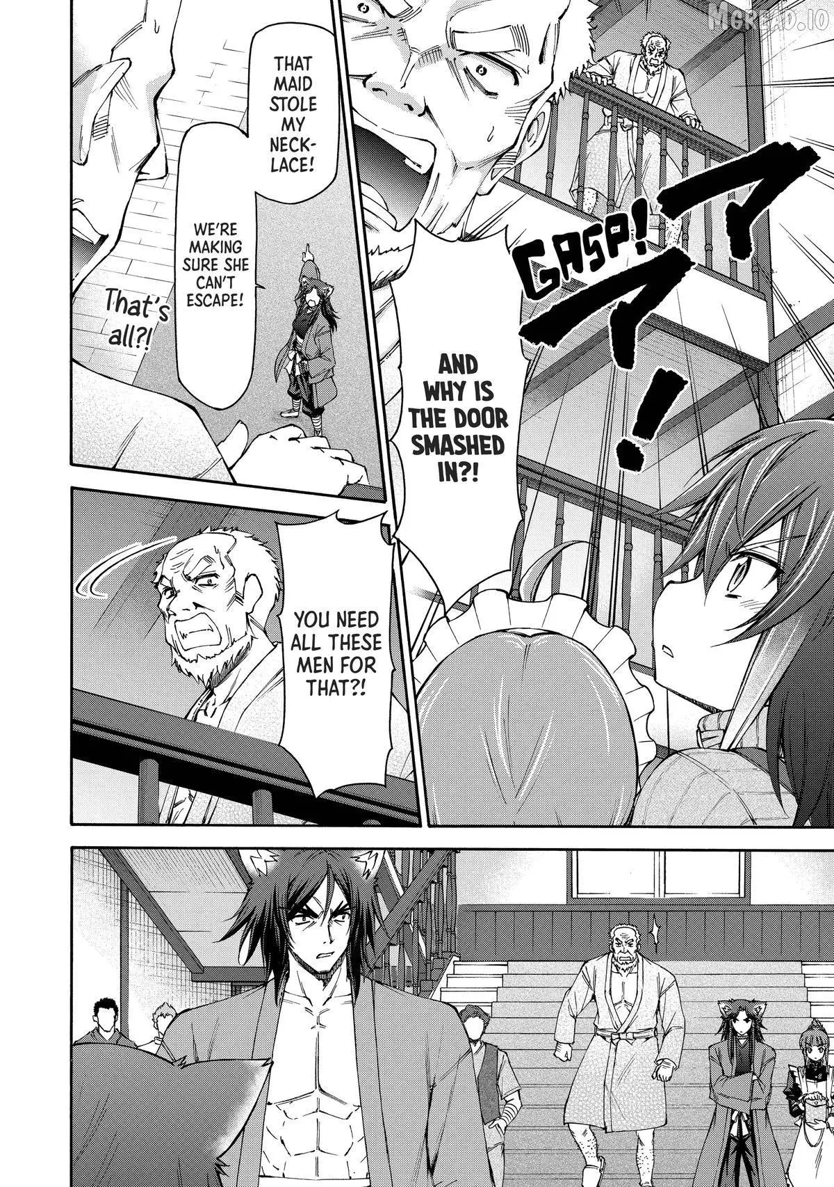 Maid Nara Touzen Desu. ~Nureginu Wo Kiserareta Bannou Maid-San Wa Tabi Ni Deru Koto Ni Shimashita.~ Chapter 20 page 10